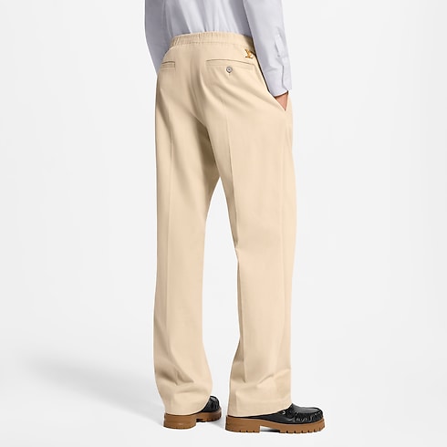 Pantaloni iconici con coulisse cropped worn view