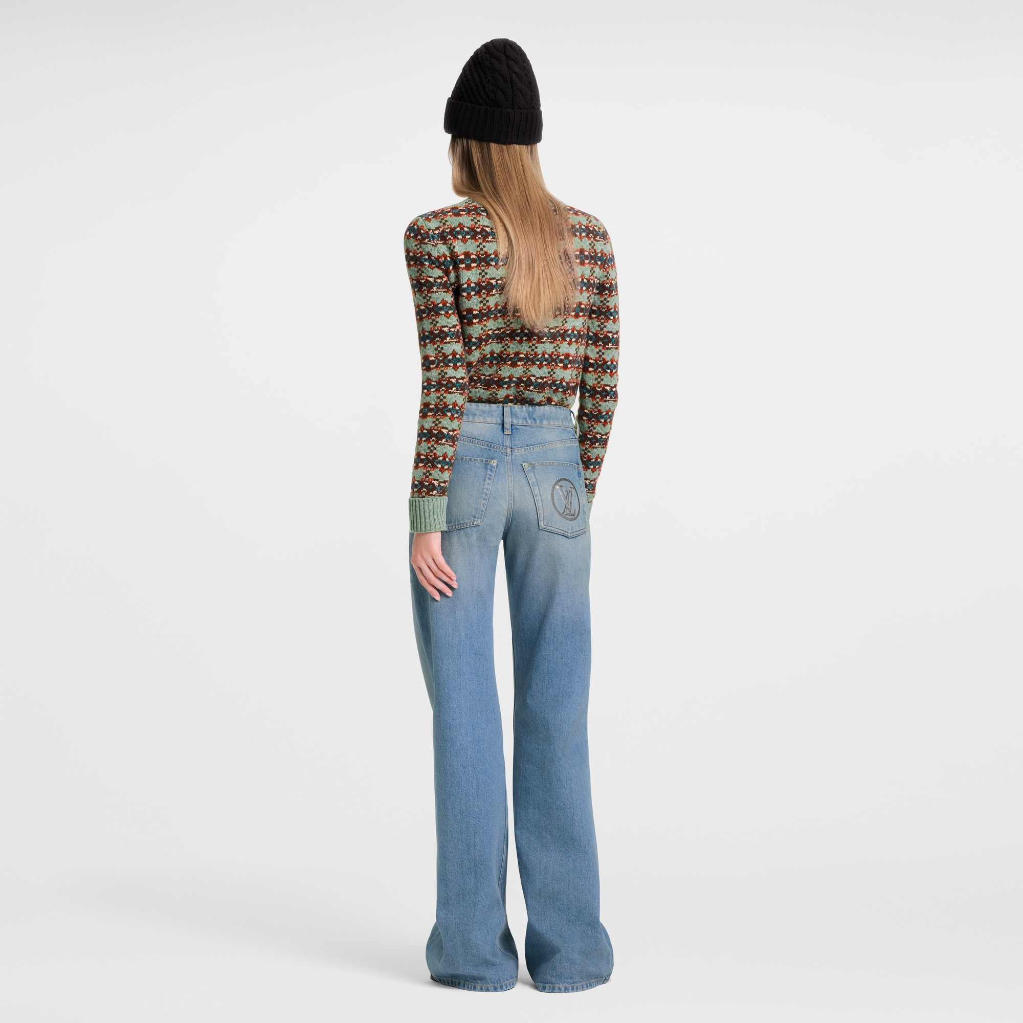 Pantaloni in denim  Donna Abbigliamento Pantaloni | LOUIS VUITTON (Zoom prodotto)