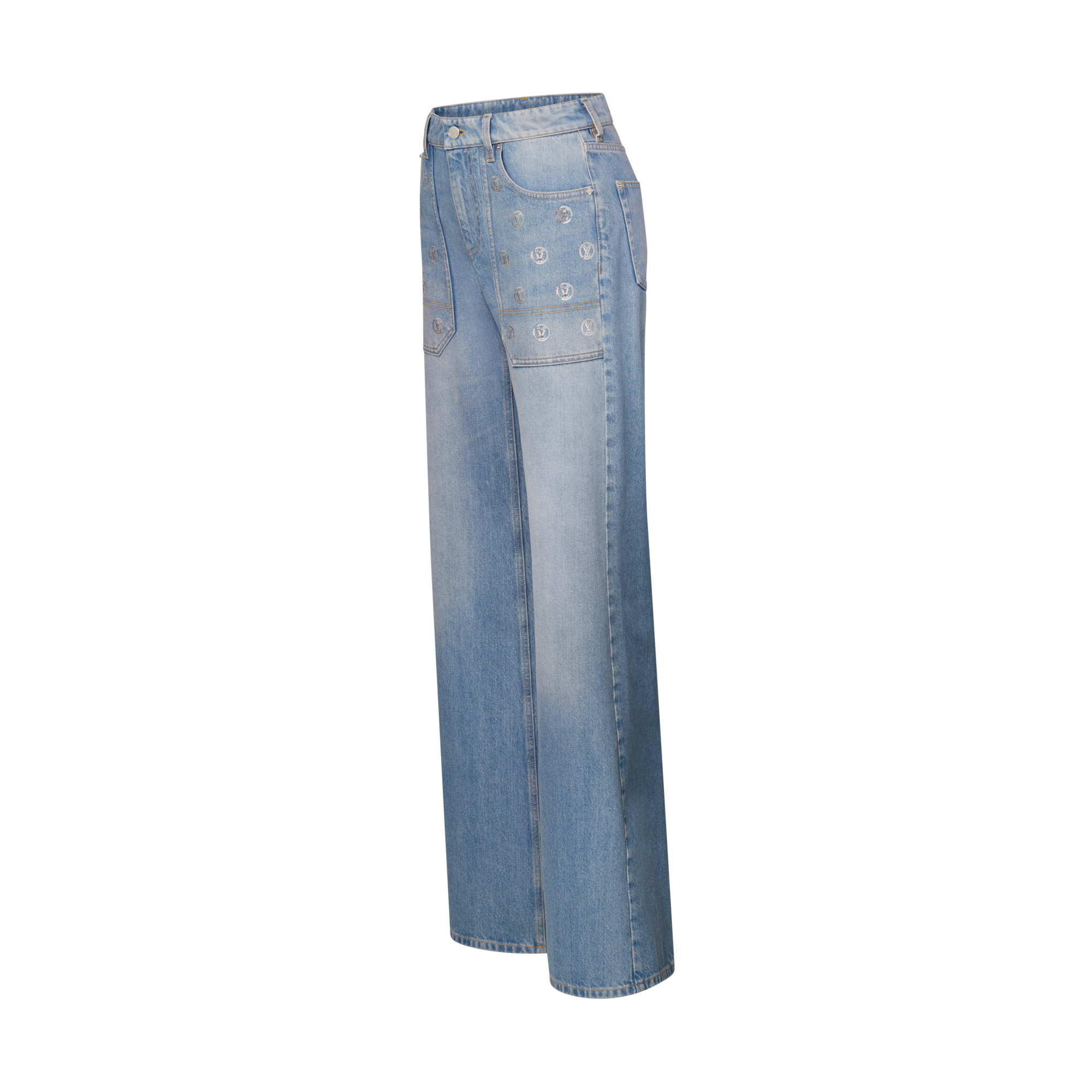 Pantaloni in denim  Donna Abbigliamento Pantaloni | LOUIS VUITTON (Zoom prodotto)