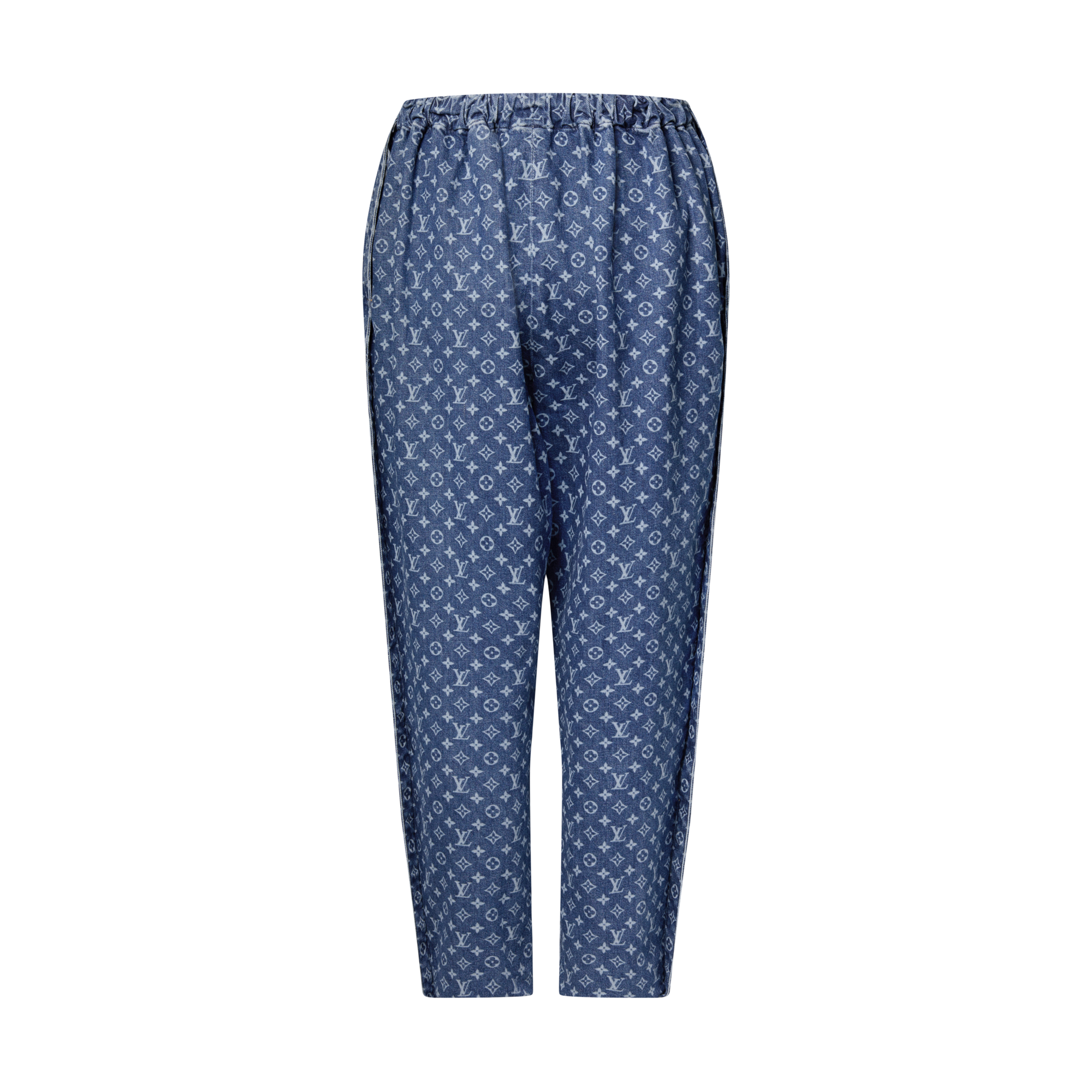 Pantaloni in denim con motivo Monogram  Donna Abbigliamento Pantaloni | LOUIS VUITTON (Zoom prodotto)