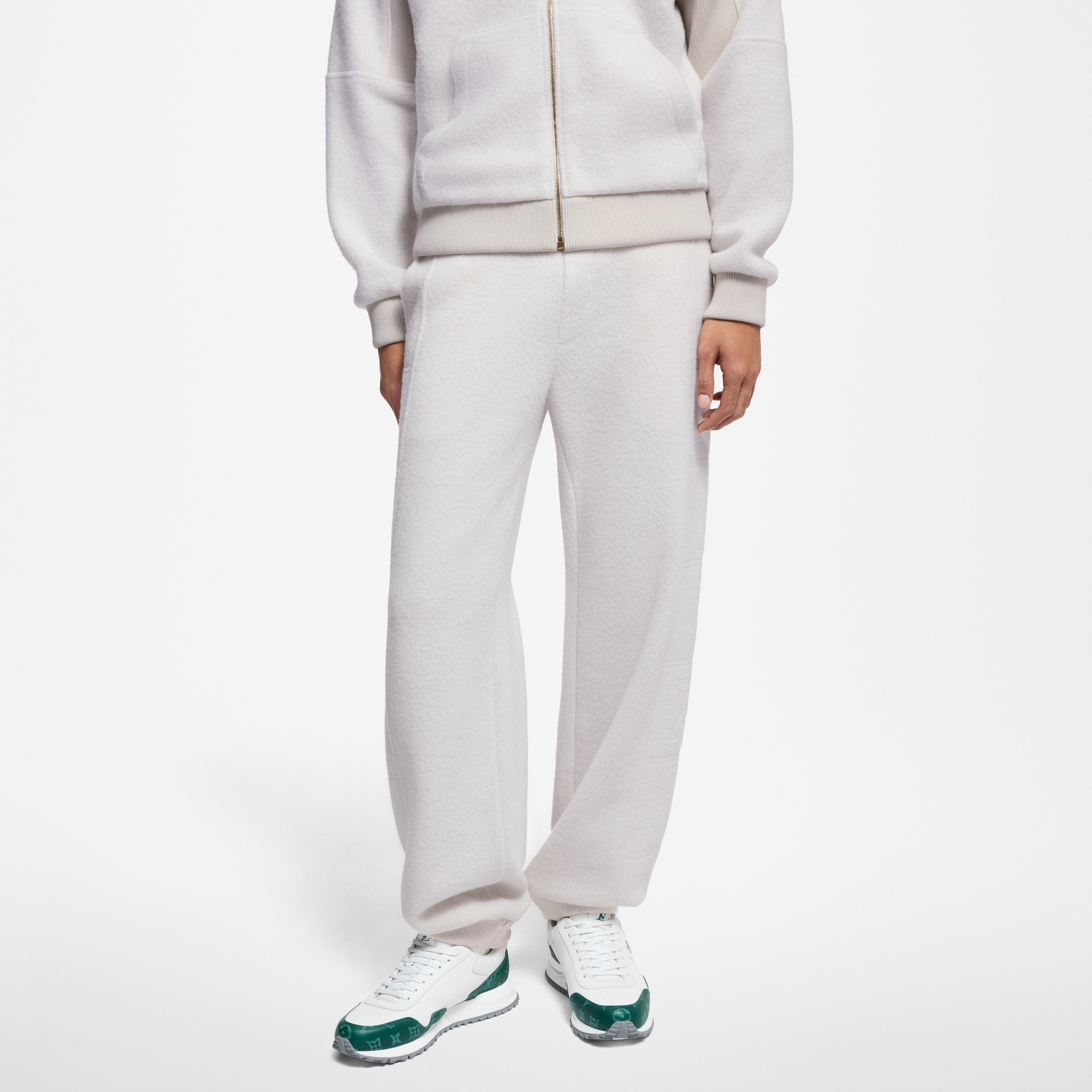Pantaloni in lana testurizzata trapuntata  Uomo Abbigliamento Tutti i Capi di Abbigliamento | LOUIS VUITTON (Zoom prodotto)