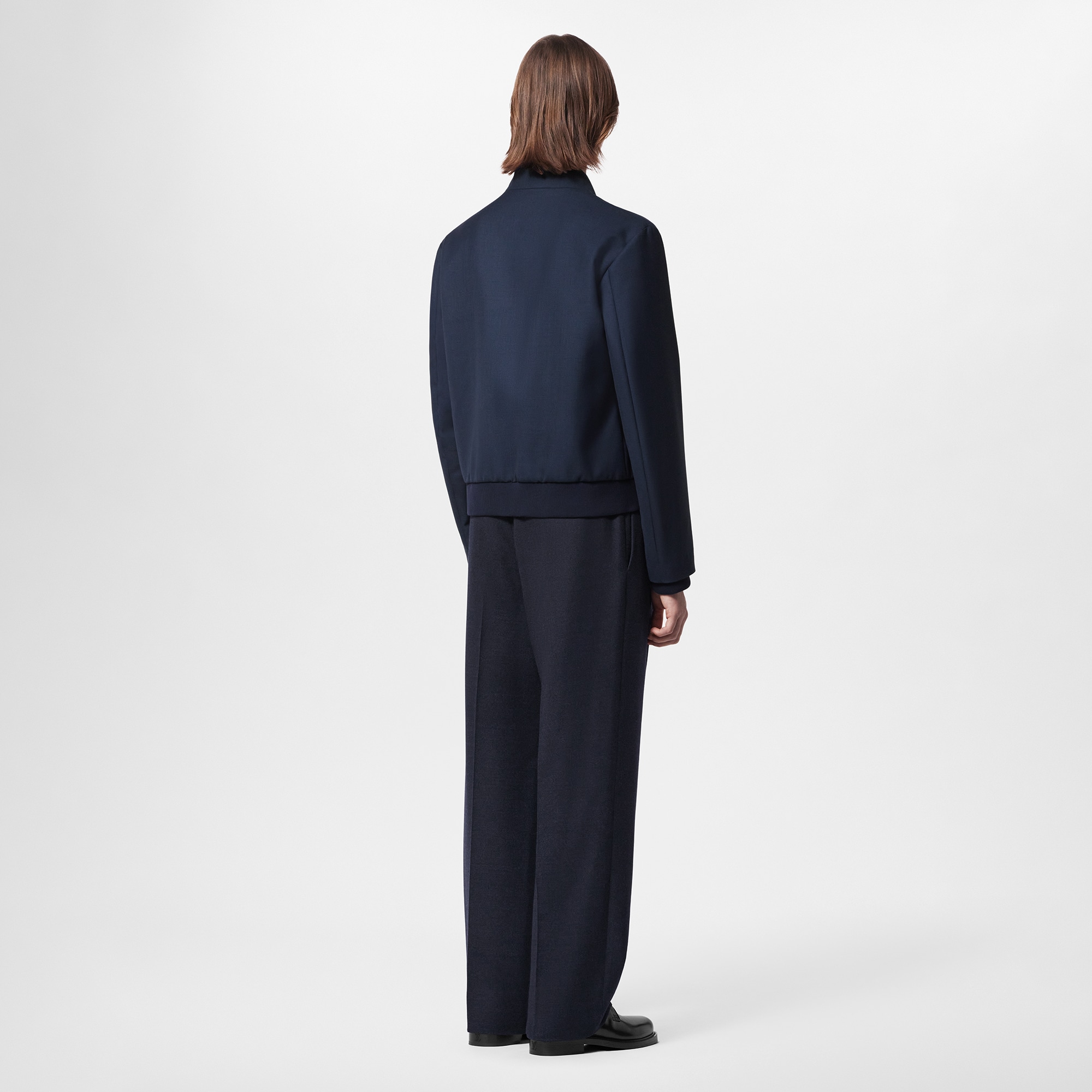 Pantaloni in misto lana con coulisse  Uomo Abbigliamento Pantaloni | LOUIS VUITTON (Zoom prodotto)
