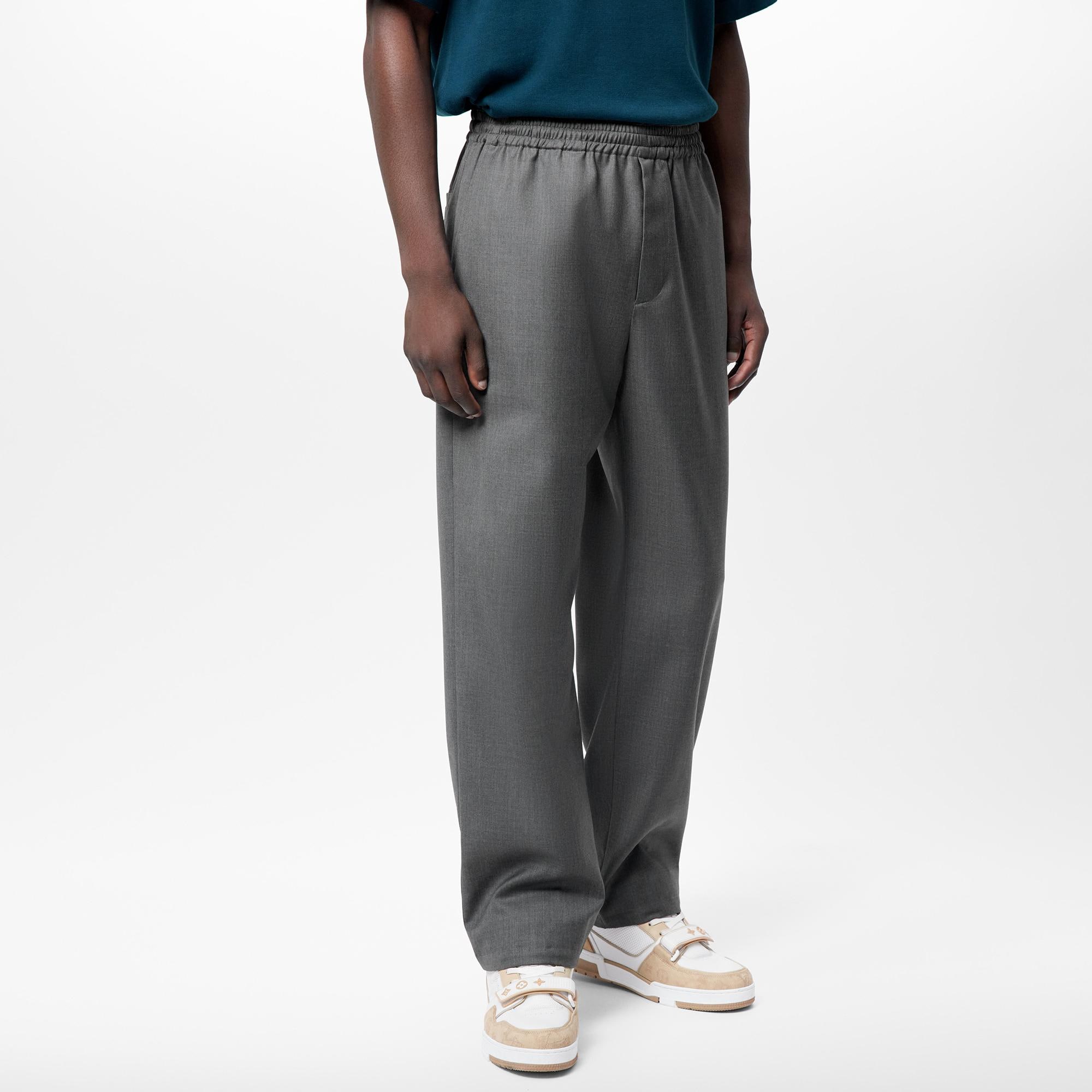 Pantaloni morbidi con motivo impresso Karakoram  Uomo Discontinued Product Obs 10 | LOUIS VUITTON (Zoom prodotto)