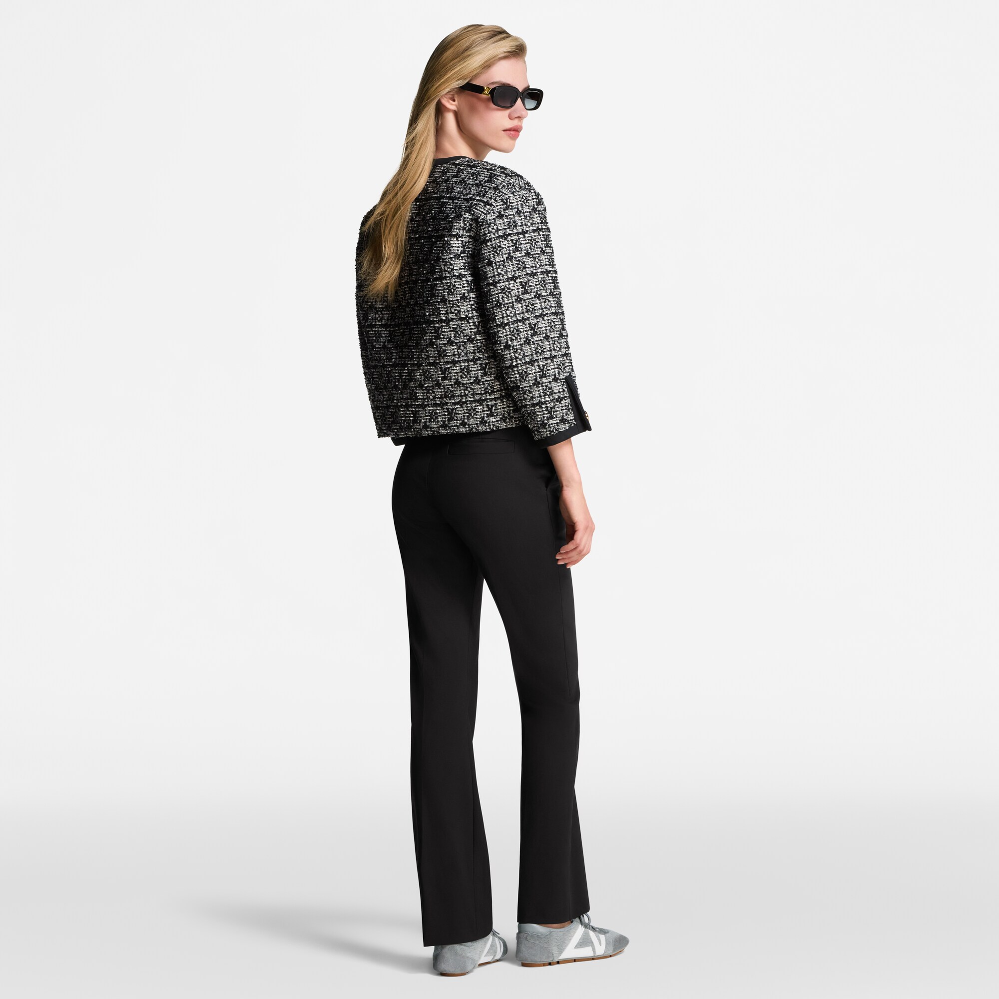 Pantaloni sartoriali con cintura  Donna Abbigliamento Pantaloni | LOUIS VUITTON (Zoom prodotto)