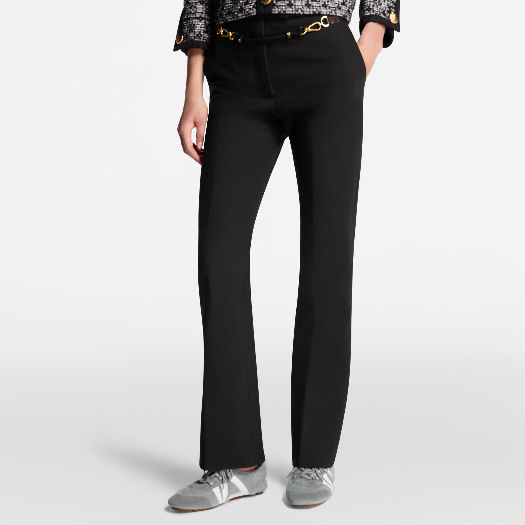 Pantaloni sartoriali con cintura  Donna Abbigliamento Pantaloni | LOUIS VUITTON (Zoom prodotto)