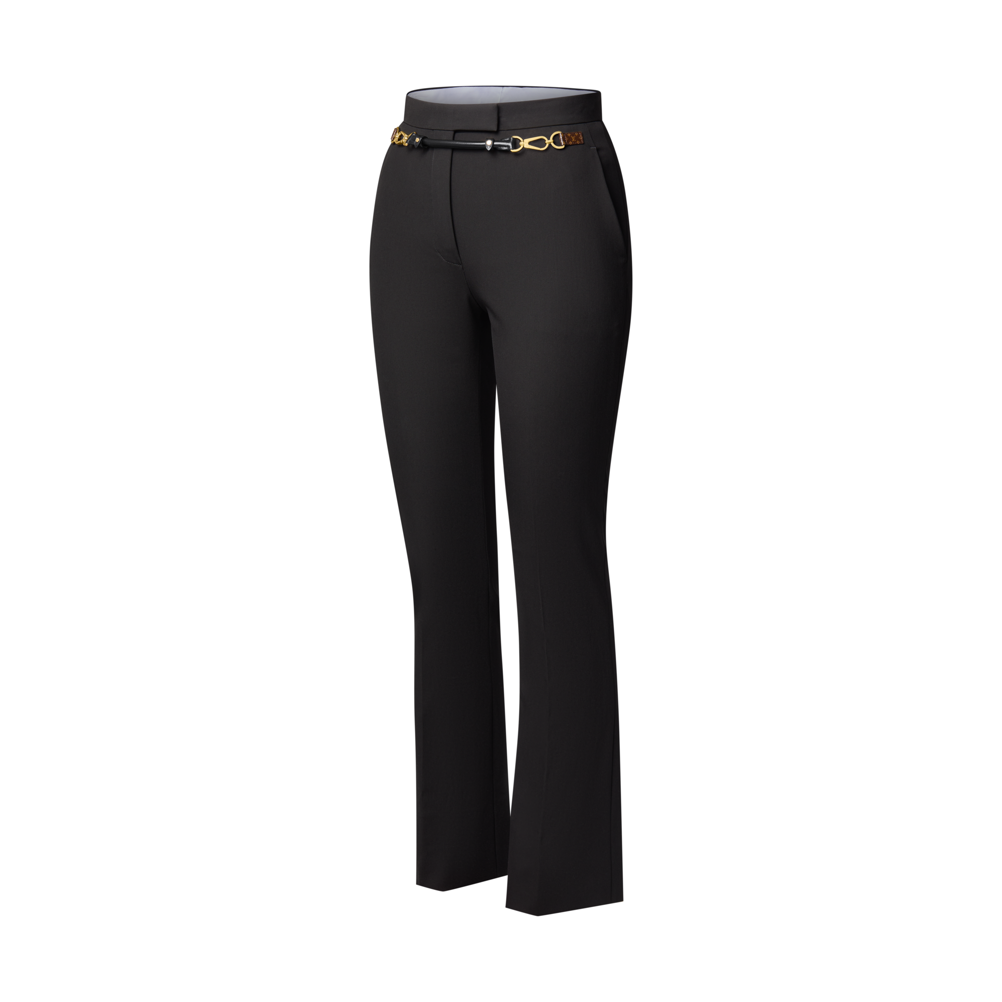 Pantaloni sartoriali con cintura  Donna Abbigliamento Pantaloni | LOUIS VUITTON (Zoom prodotto)