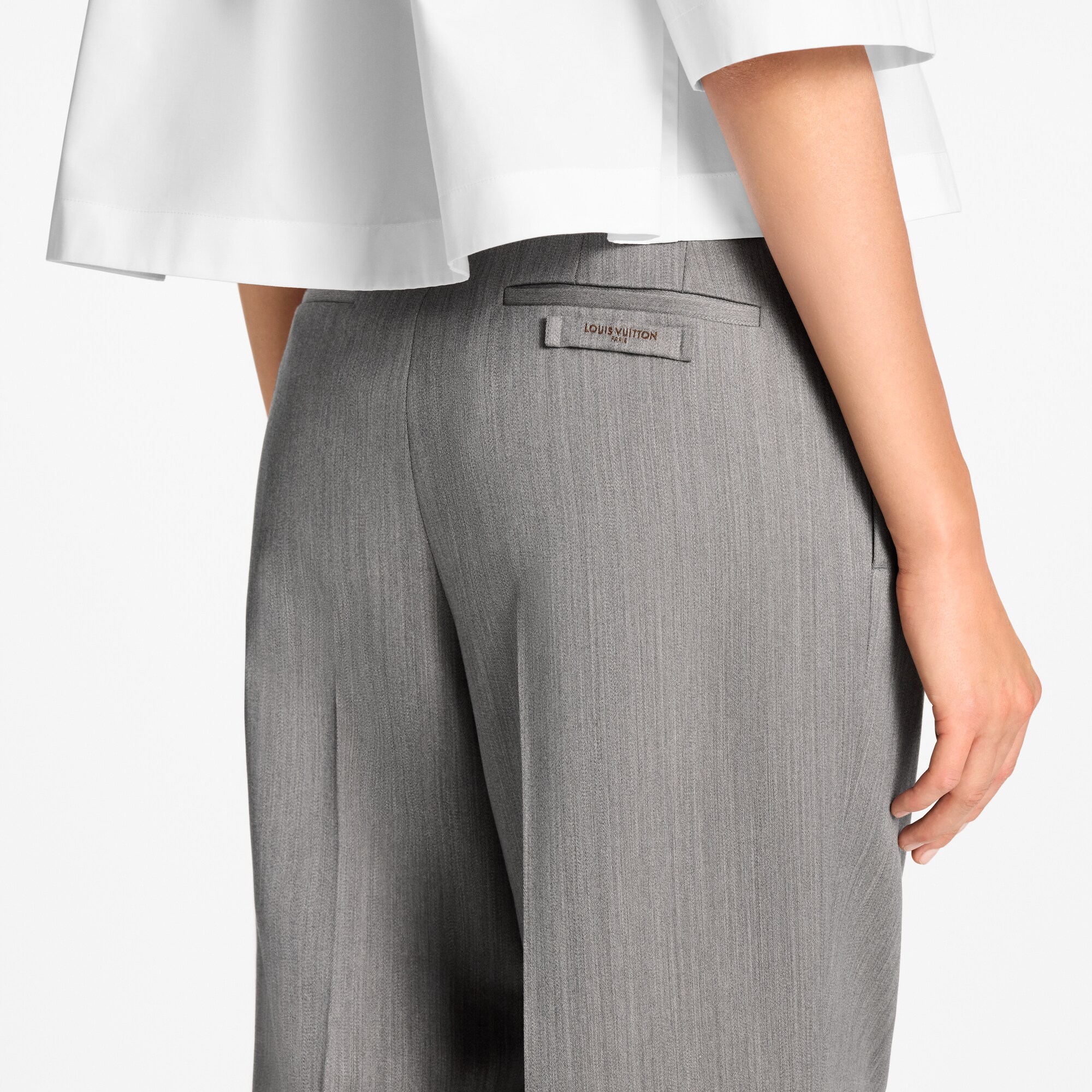 Pantaloni sartoriali con motivo color block  Donna Abbigliamento Pantaloni | LOUIS VUITTON (Zoom prodotto)
