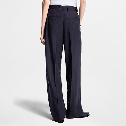 Pantaloni sartoriali con motivo gessato Donna Abbigliamento Pantaloni | LOUIS VUITTON (Zoom prodotto)