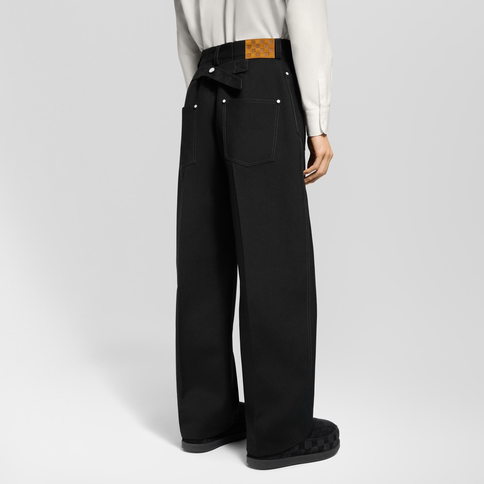 Pantaloni sartoriali in stile workwear  Uomo Abbigliamento Pantaloni | LOUIS VUITTON (Zoom prodotto)