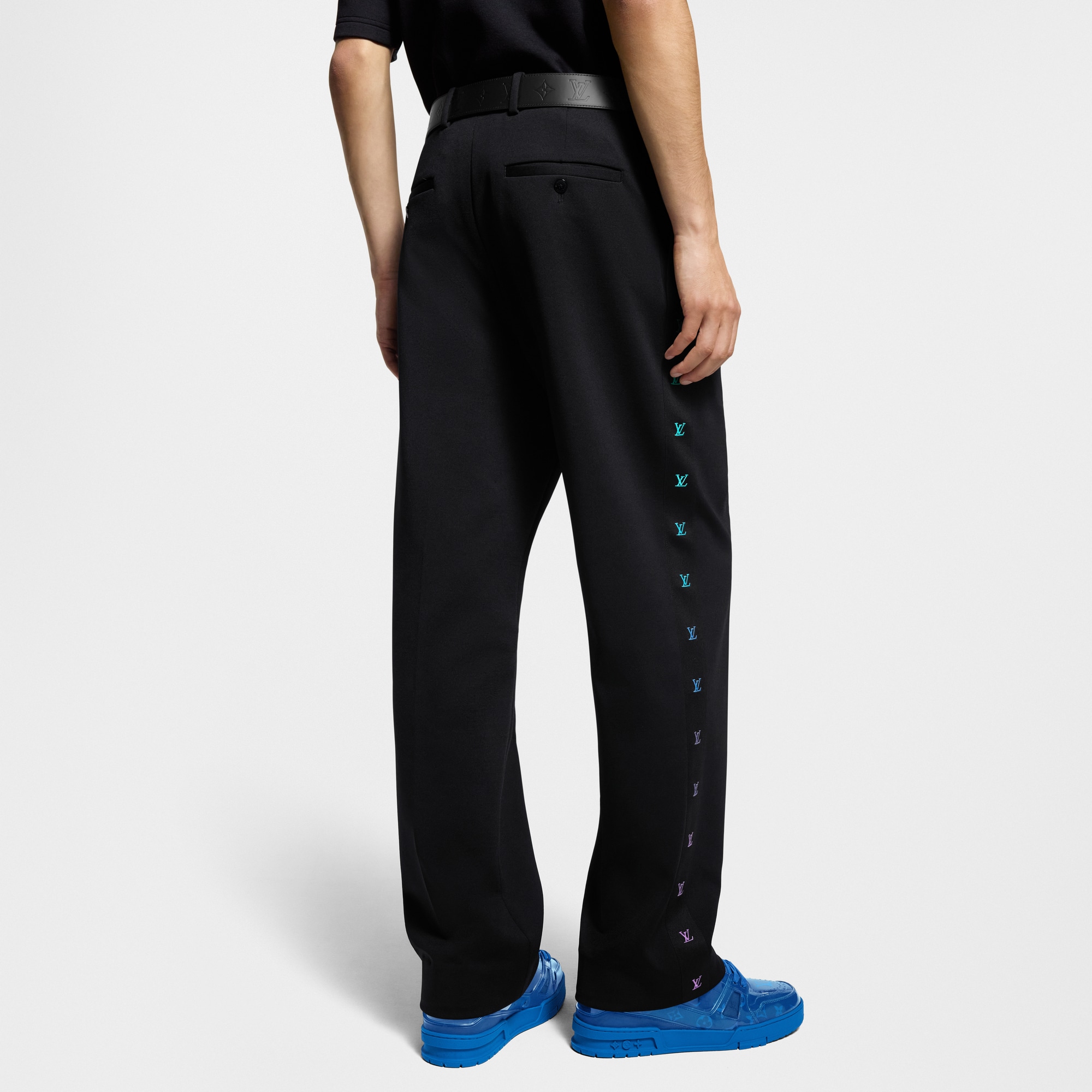 Pantaloni sartoriali Preppy in jersey  Uomo Abbigliamento Pantaloni | LOUIS VUITTON (Zoom prodotto)