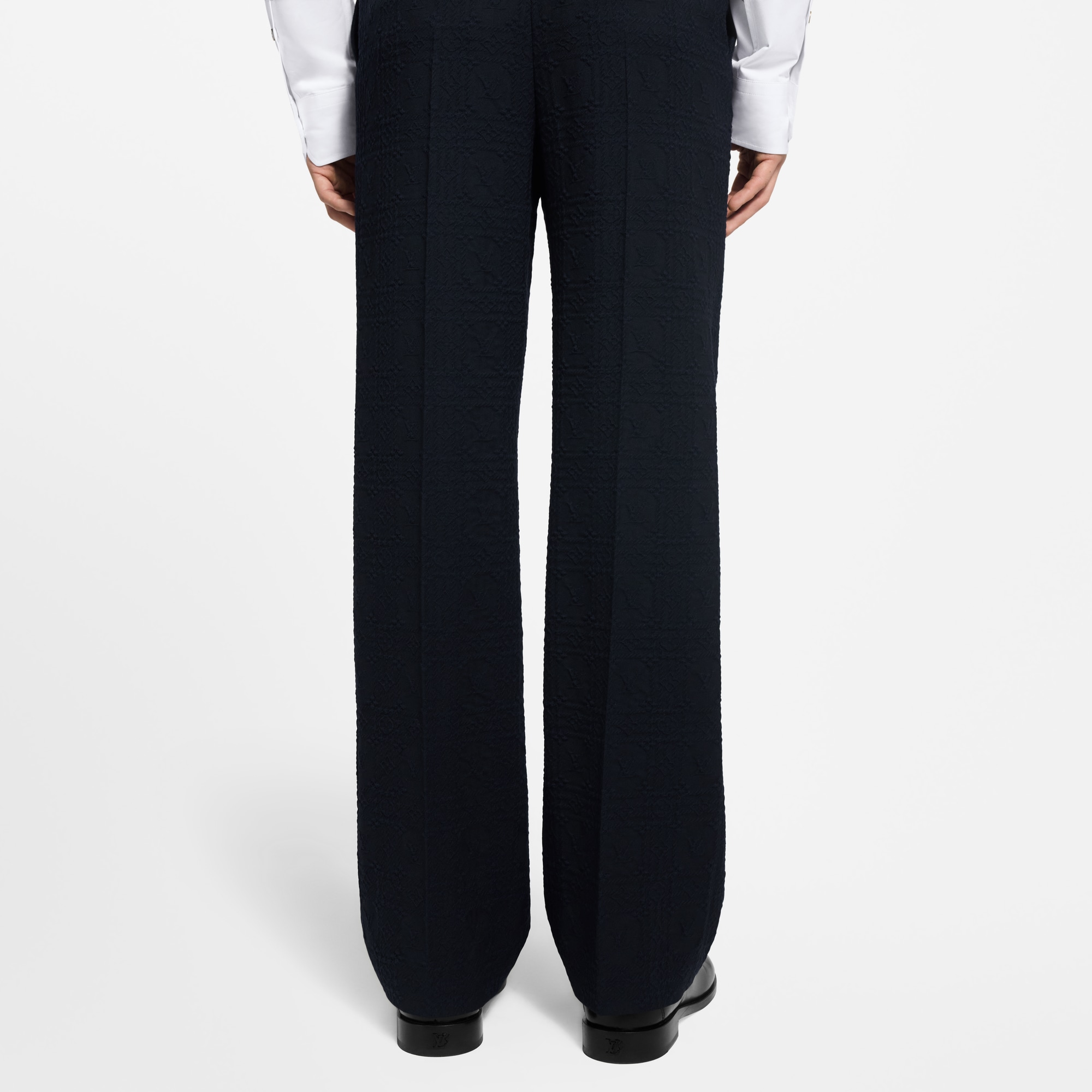 Pantaloni sartoriali testurizzati  Uomo Abbigliamento Pantaloni | LOUIS VUITTON (Zoom prodotto)