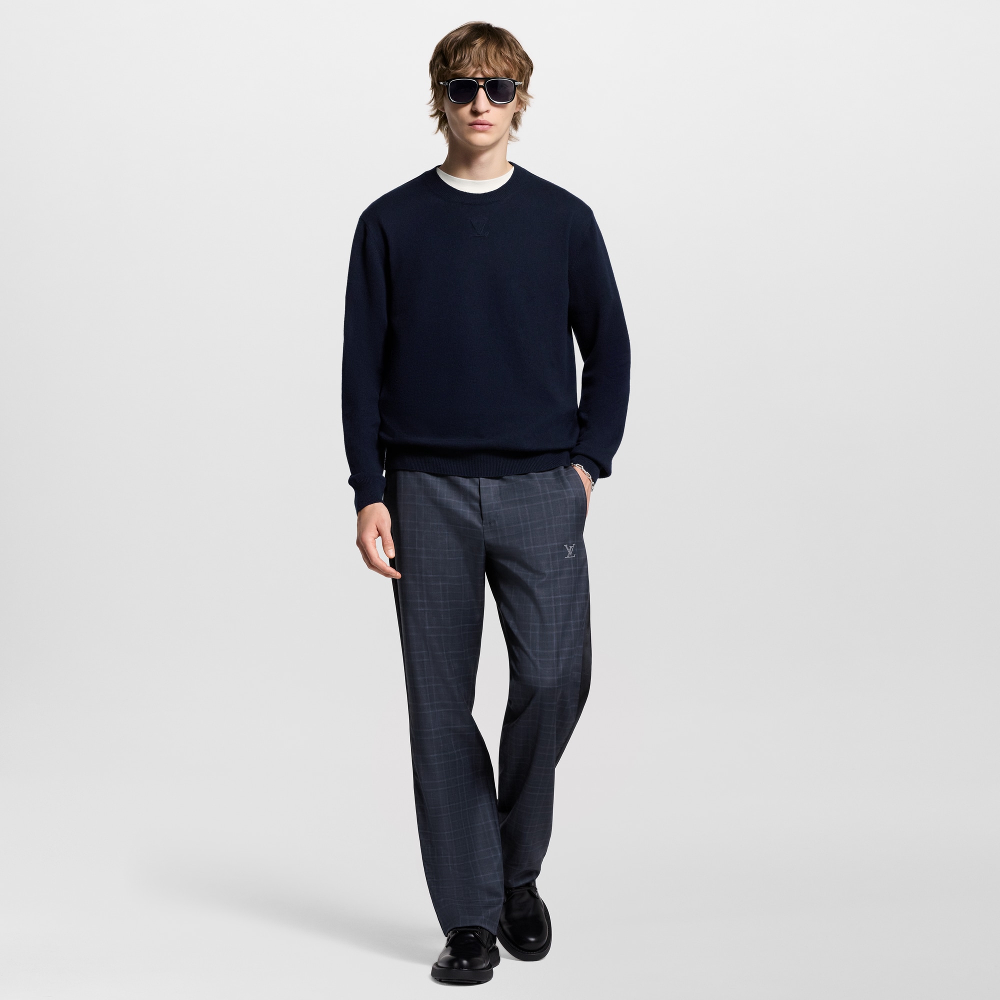 Pantaloni sportivi con taglio sartoriale  Uomo Abbigliamento Pantaloni | LOUIS VUITTON (Zoom prodotto)
