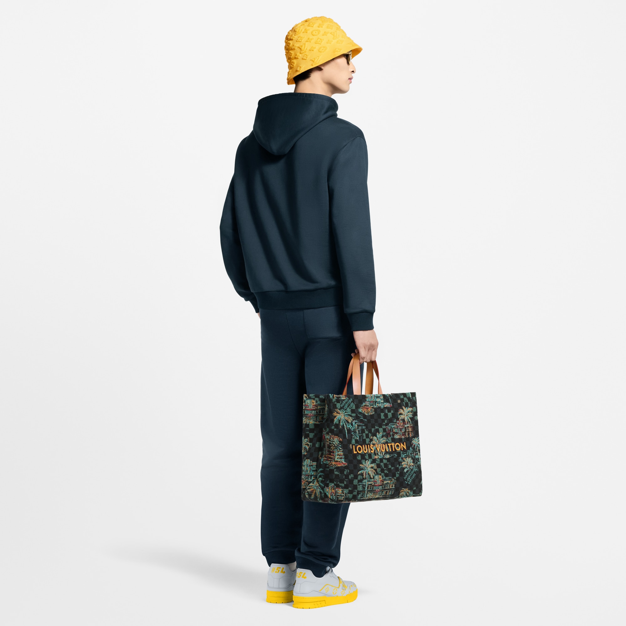 Pantaloni sportivi in misto seta con motivo iconico  Uomo Abbigliamento Tutti i Capi di Abbigliamento | LOUIS VUITTON (Zoom prodotto)