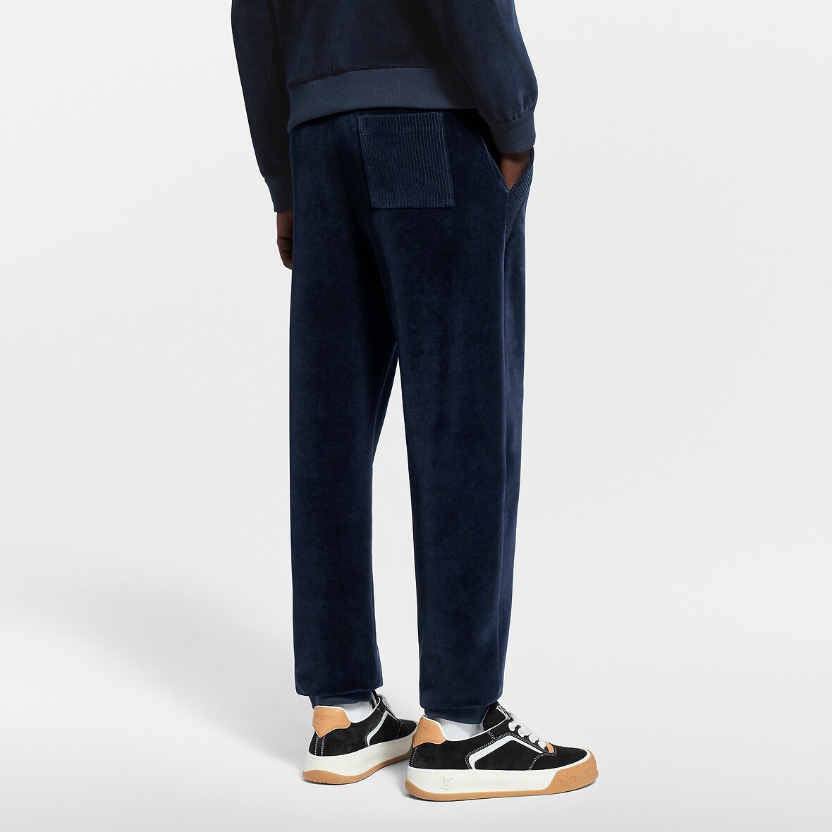 WAIDFU Tuta da uomo in velluto, casual, a righe a contrasto, unisex, con cerniera intera, giacca sportiva da jogging, Rosso, S