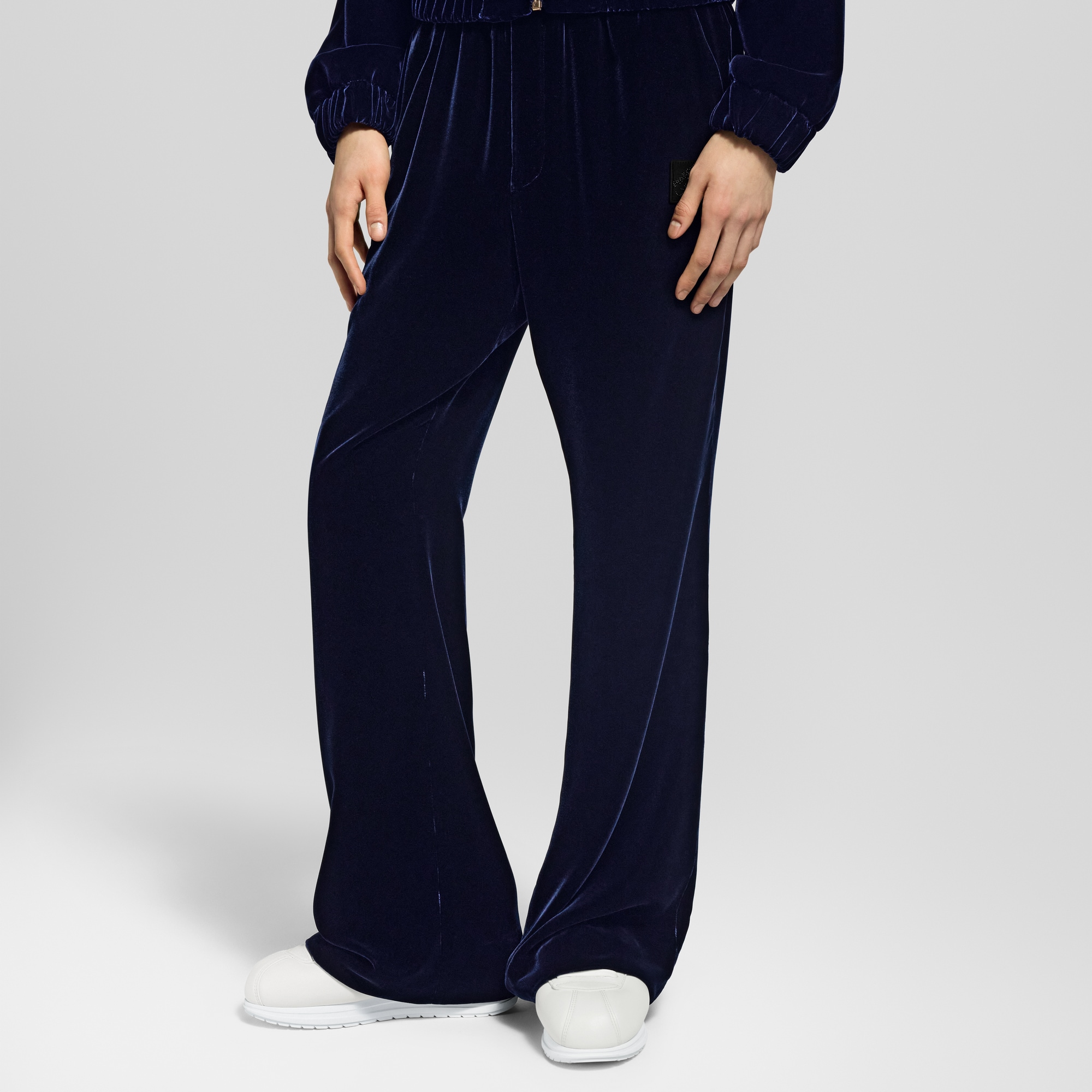 Pantaloni sportivi in velluto di seta  Uomo Abbigliamento Pantaloni | LOUIS VUITTON (Zoom prodotto)