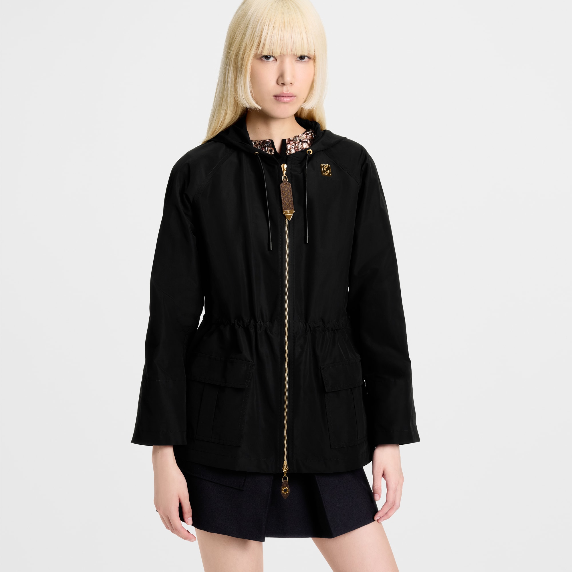 Parka con cappuccio e chiusura S-lock  Donna Abbigliamento Cappotti e Giacche | LOUIS VUITTON (Zoom prodotto)