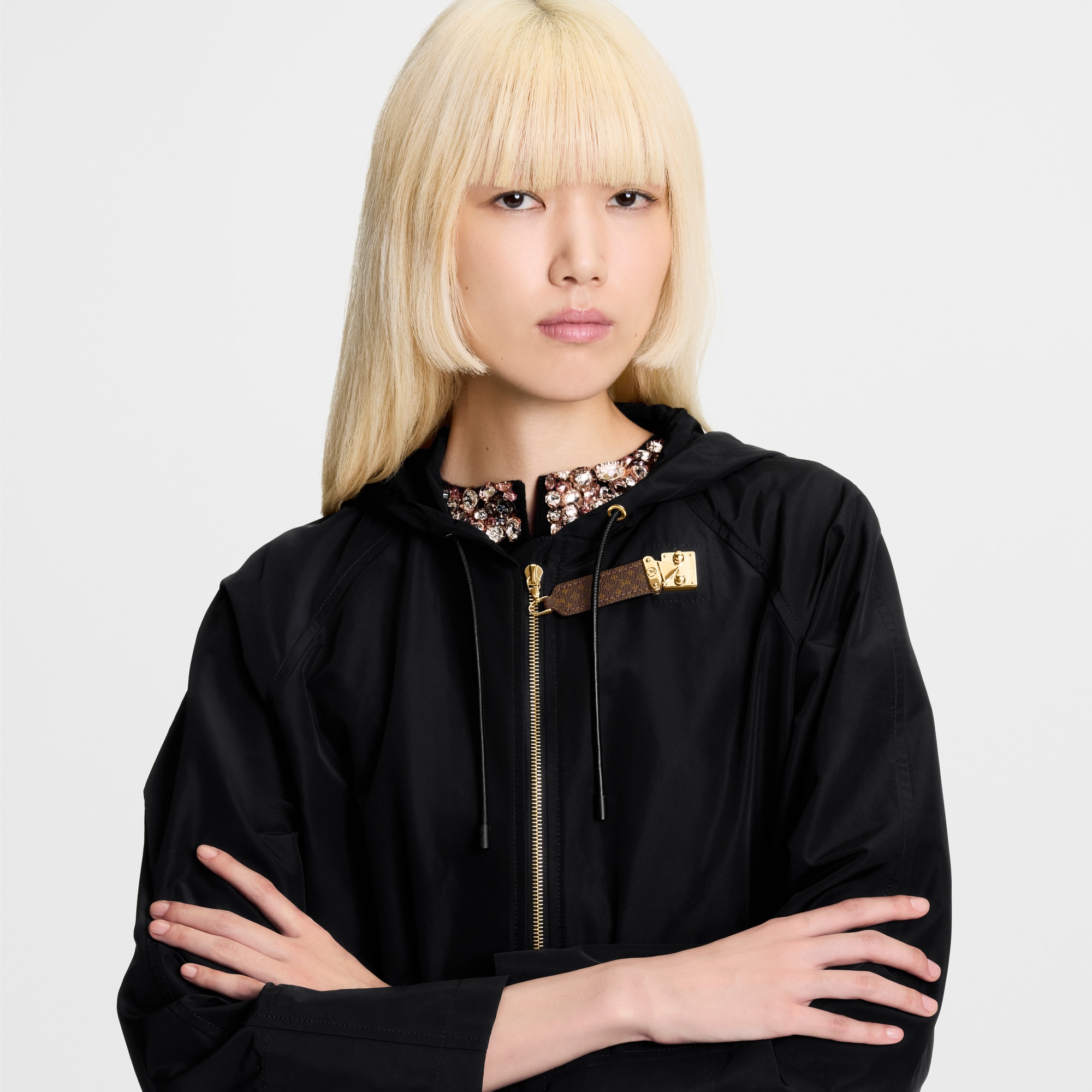 Parka con cappuccio e chiusura S-lock  Donna Abbigliamento Cappotti e Giacche | LOUIS VUITTON (Zoom prodotto)