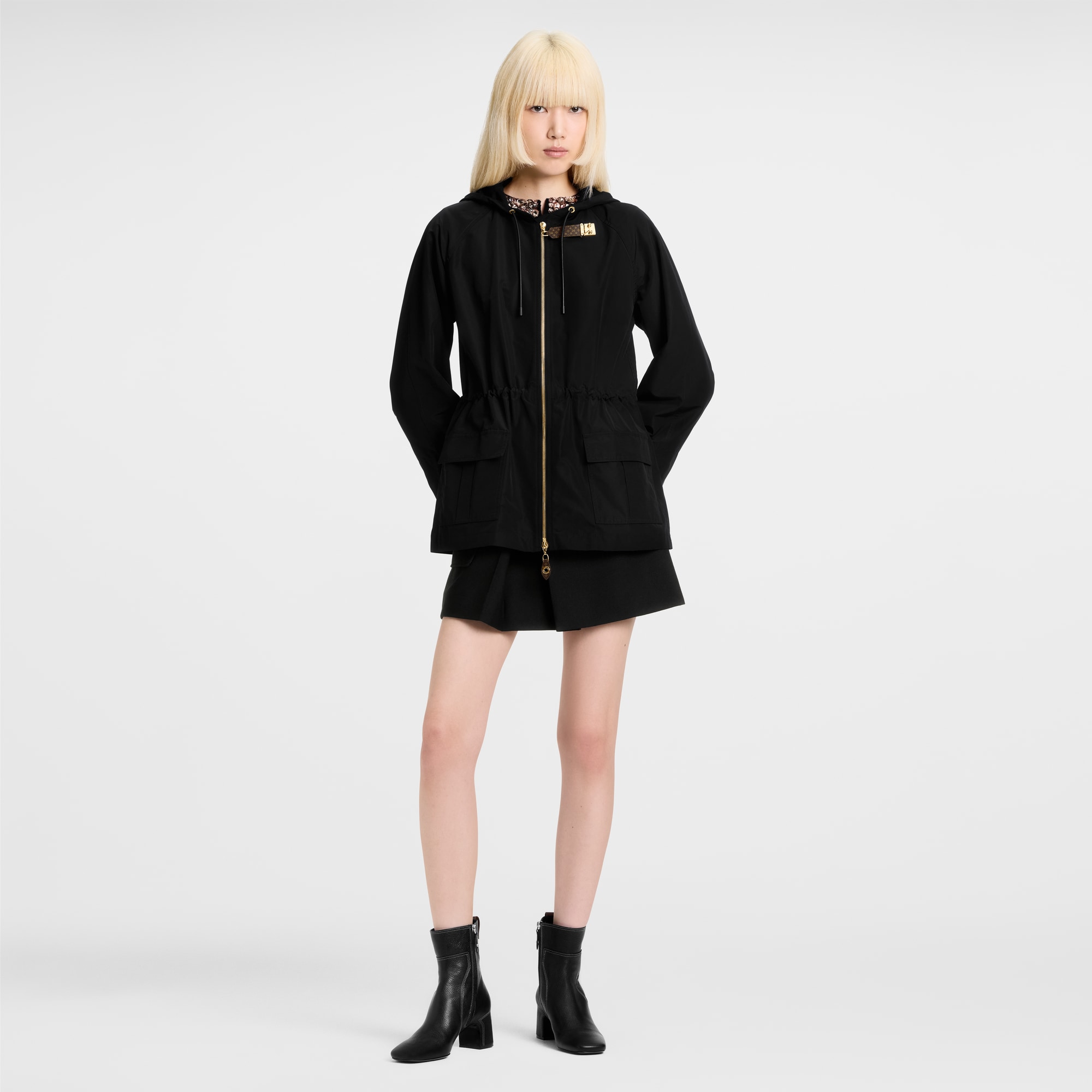Parka con cappuccio e chiusura S-lock  Donna Abbigliamento Cappotti e Giacche | LOUIS VUITTON (Zoom prodotto)
