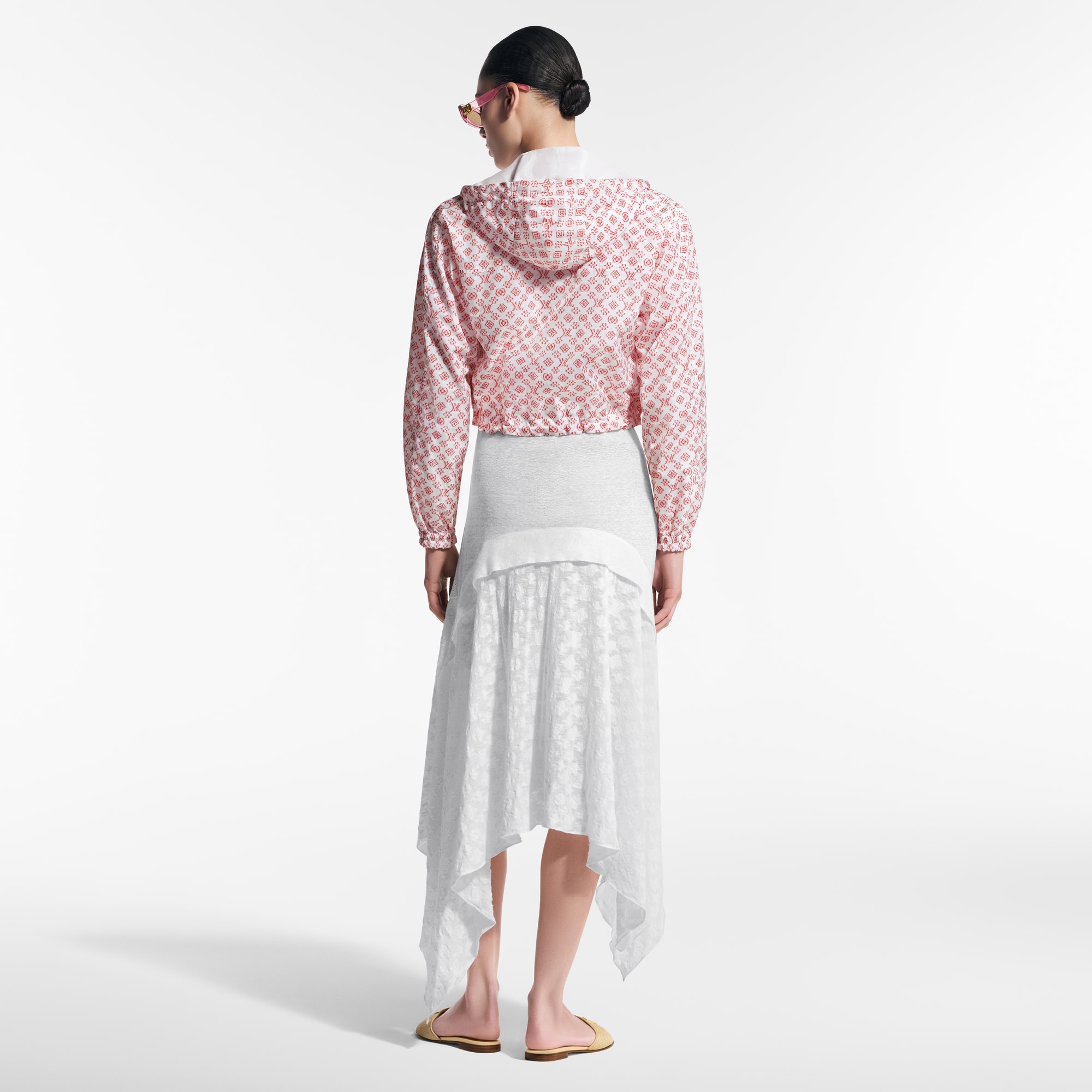 Parka con motivo Monogram 3D e cappuccio  Donna Abbigliamento Cappotti e Giacche | LOUIS VUITTON (Zoom prodotto)