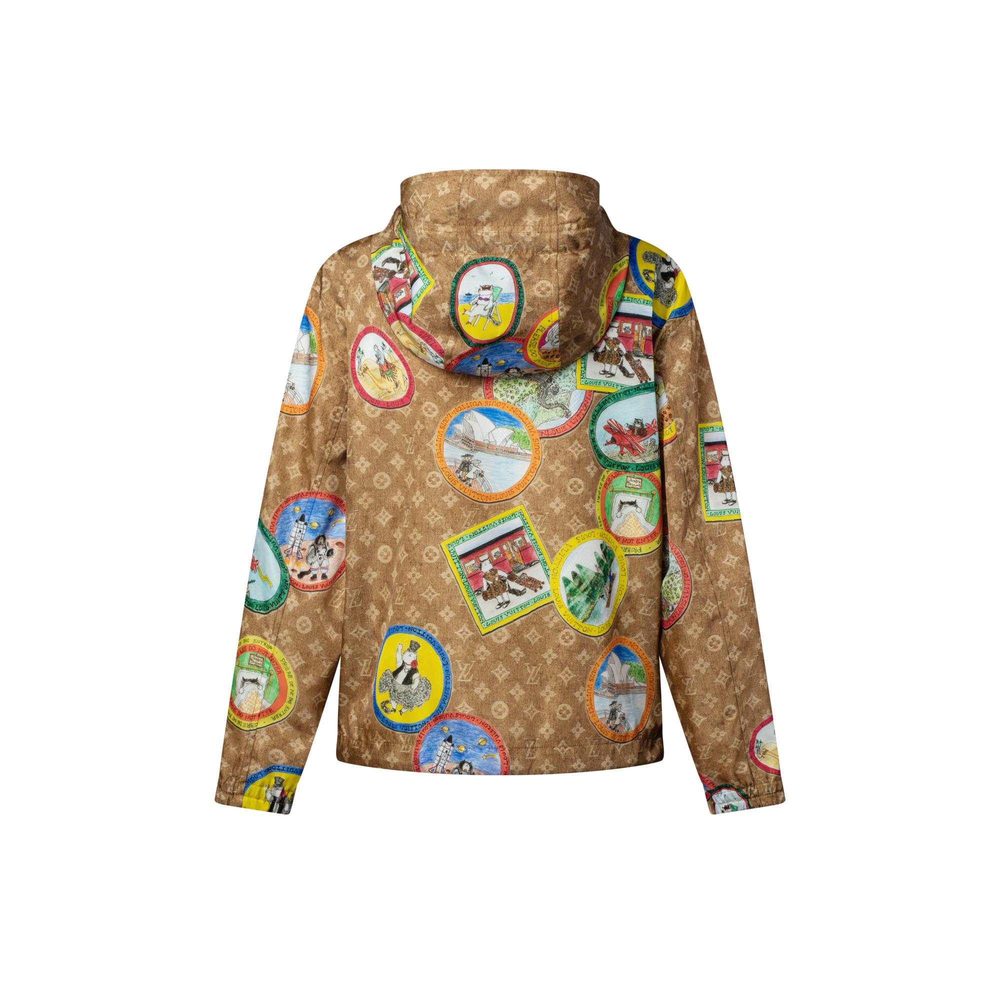 Parka con motivo Monogram Cat Stamp  Donna Abbigliamento Cappotti e Giacche | LOUIS VUITTON (Zoom prodotto)