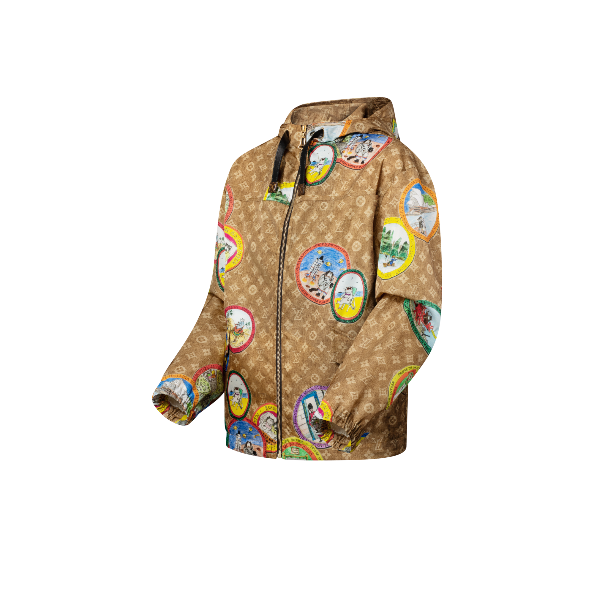 Parka con motivo Monogram Cat Stamp  Donna Abbigliamento Cappotti e Giacche | LOUIS VUITTON (Zoom prodotto)