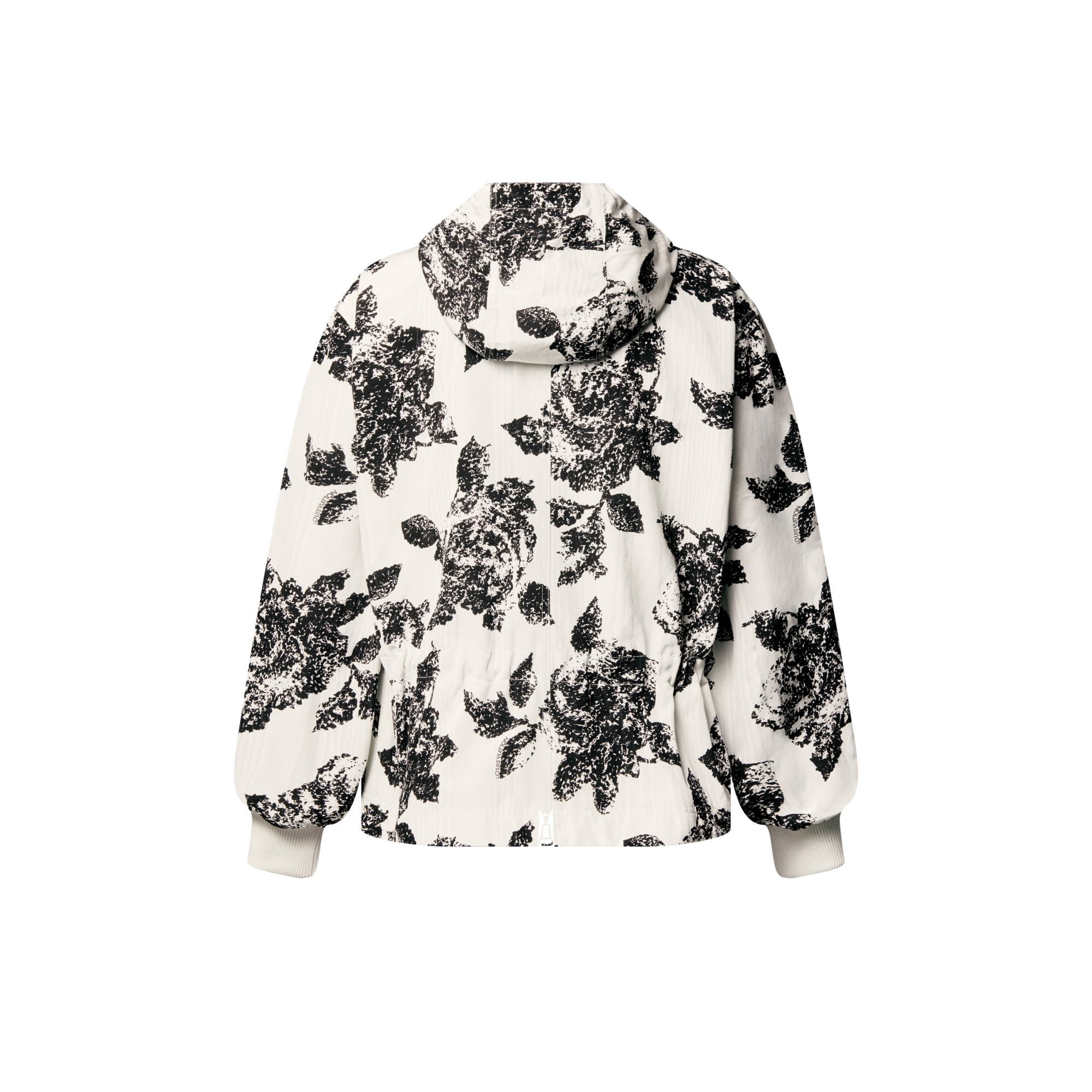 Parka con stampa a fiori e cappuccio  Donna Abbigliamento Cappotti e Giacche | LOUIS VUITTON (Zoom prodotto)