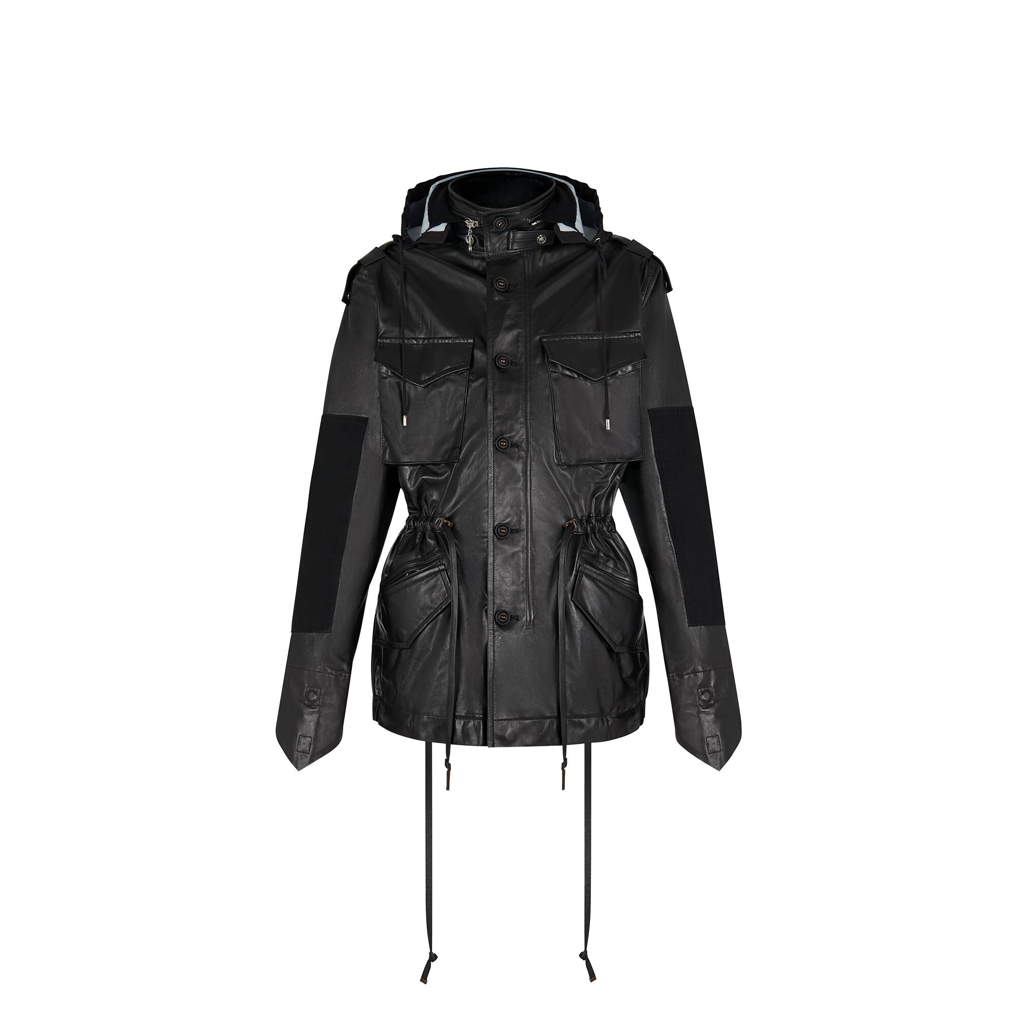 parka pelle donna