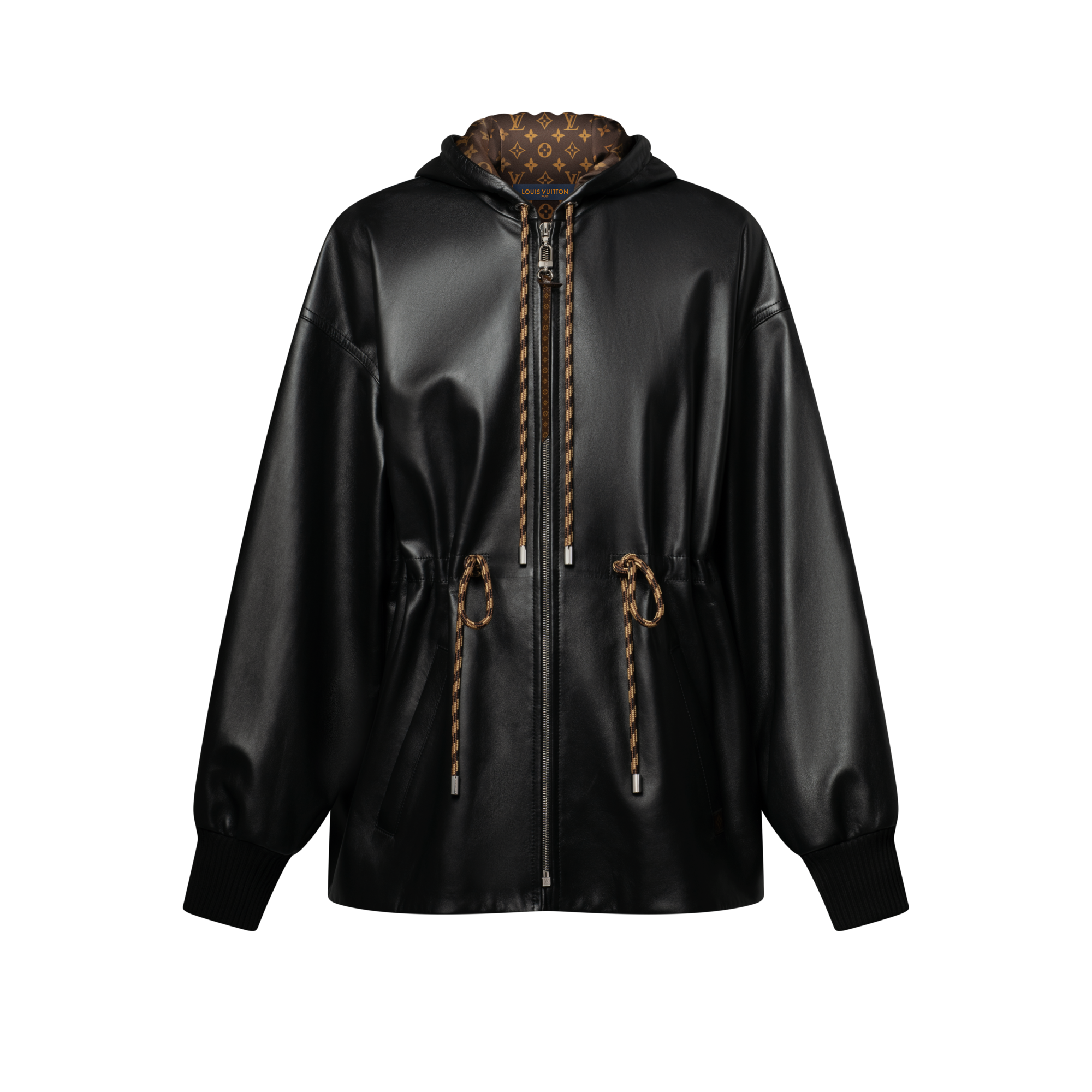 Parka in pelle con sopragonna  Donna Abbigliamento Cappotti e Giacche | LOUIS VUITTON (Zoom prodotto)