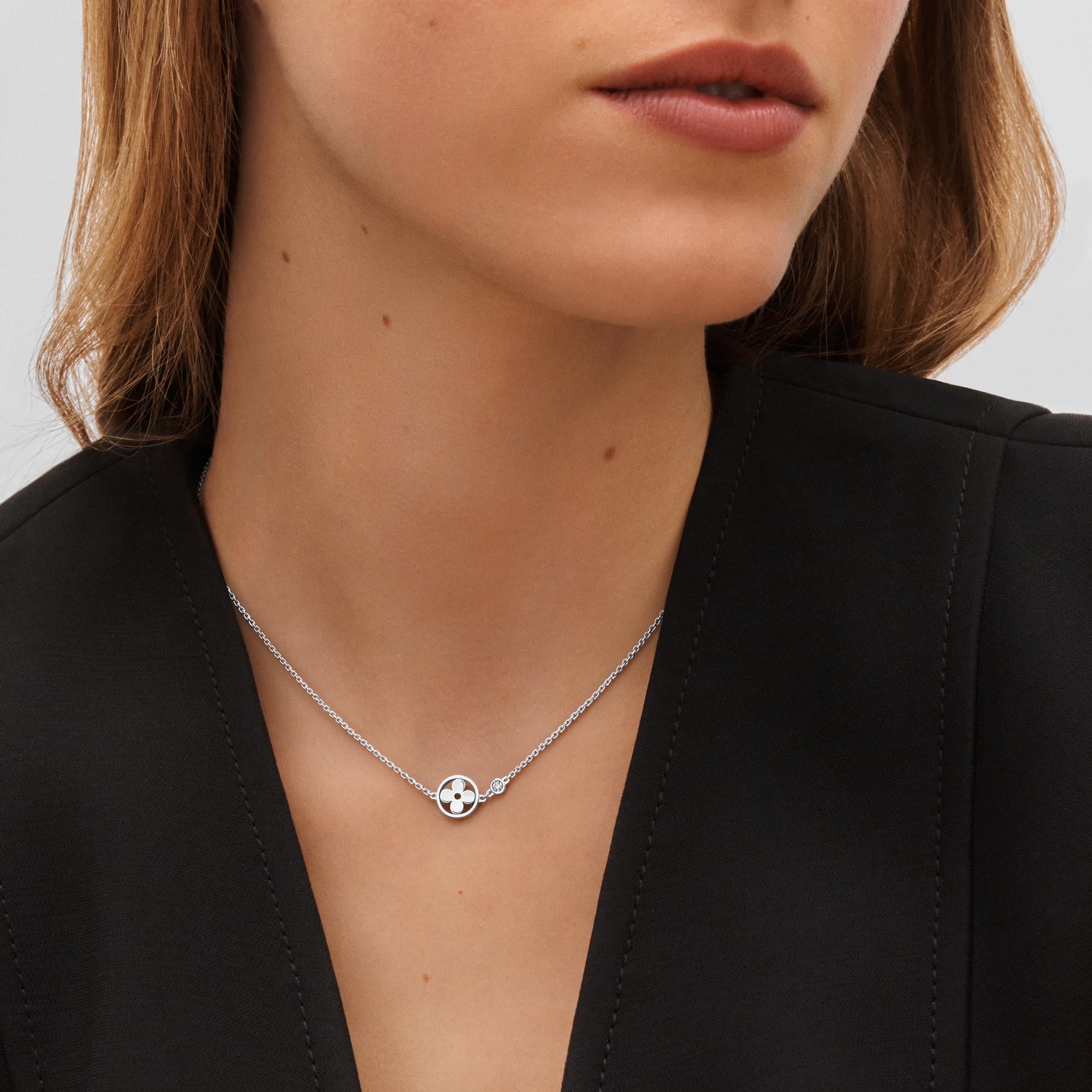 Pendente Blossom, oro bianco e diamante  Gioielli Categorie Collane e Ciondoli | LOUIS VUITTON (Zoom prodotto)