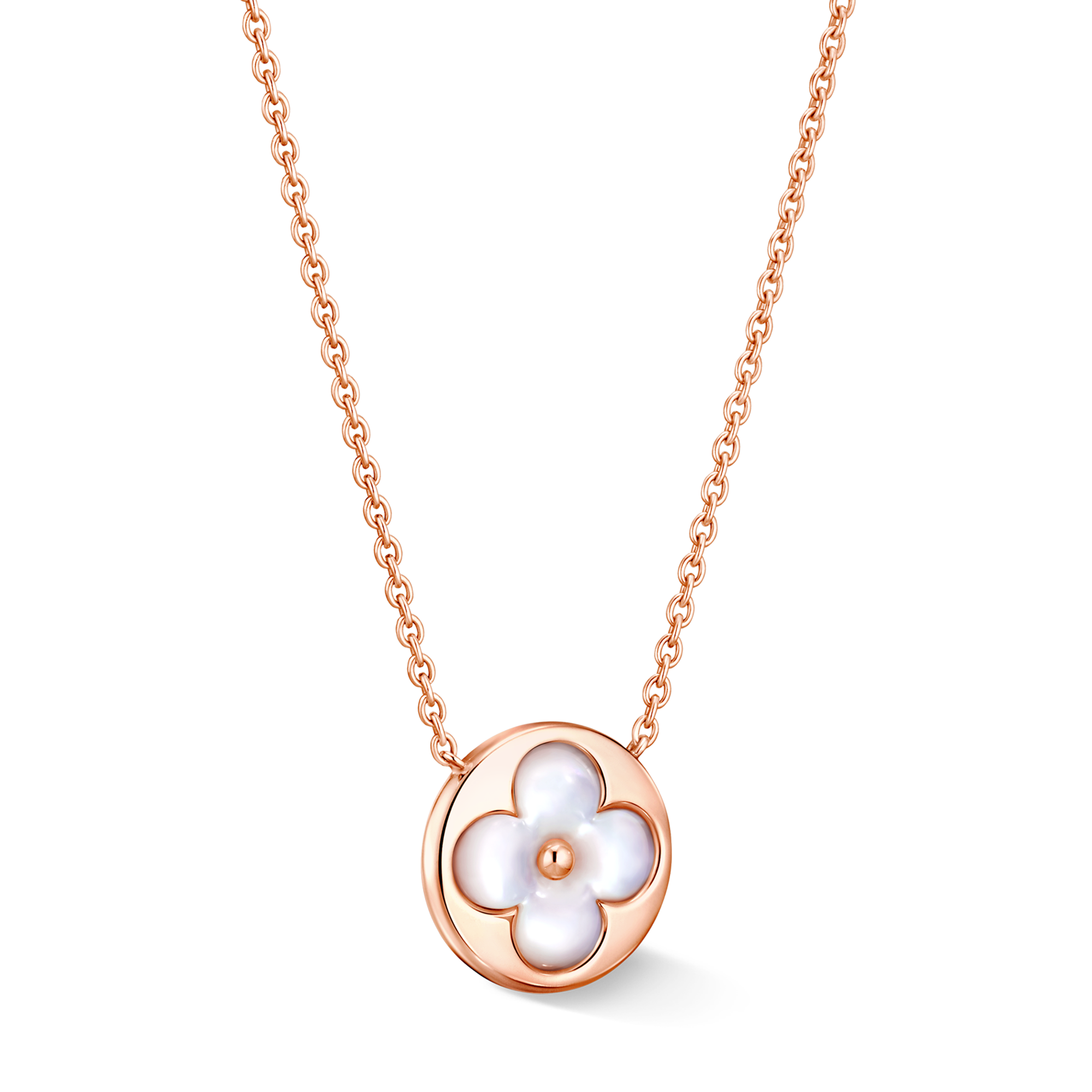 Pendente Blossom Sun, Oro Rosa e Madreperla Bianca  Gioielli Categorie Tutta la Gioielleria | LOUIS VUITTON (Zoom prodotto)