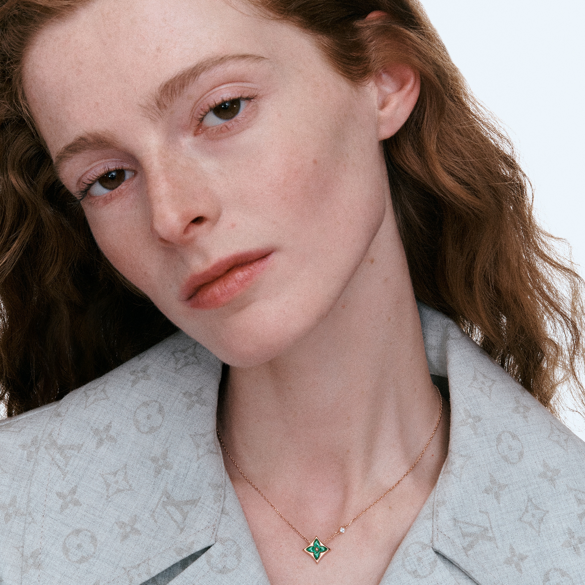 Pendente Color Blossom BB Star, oro rosa, malachite e diamante  Gioielli Categorie Collane e Ciondoli | LOUIS VUITTON (Zoom prodotto)