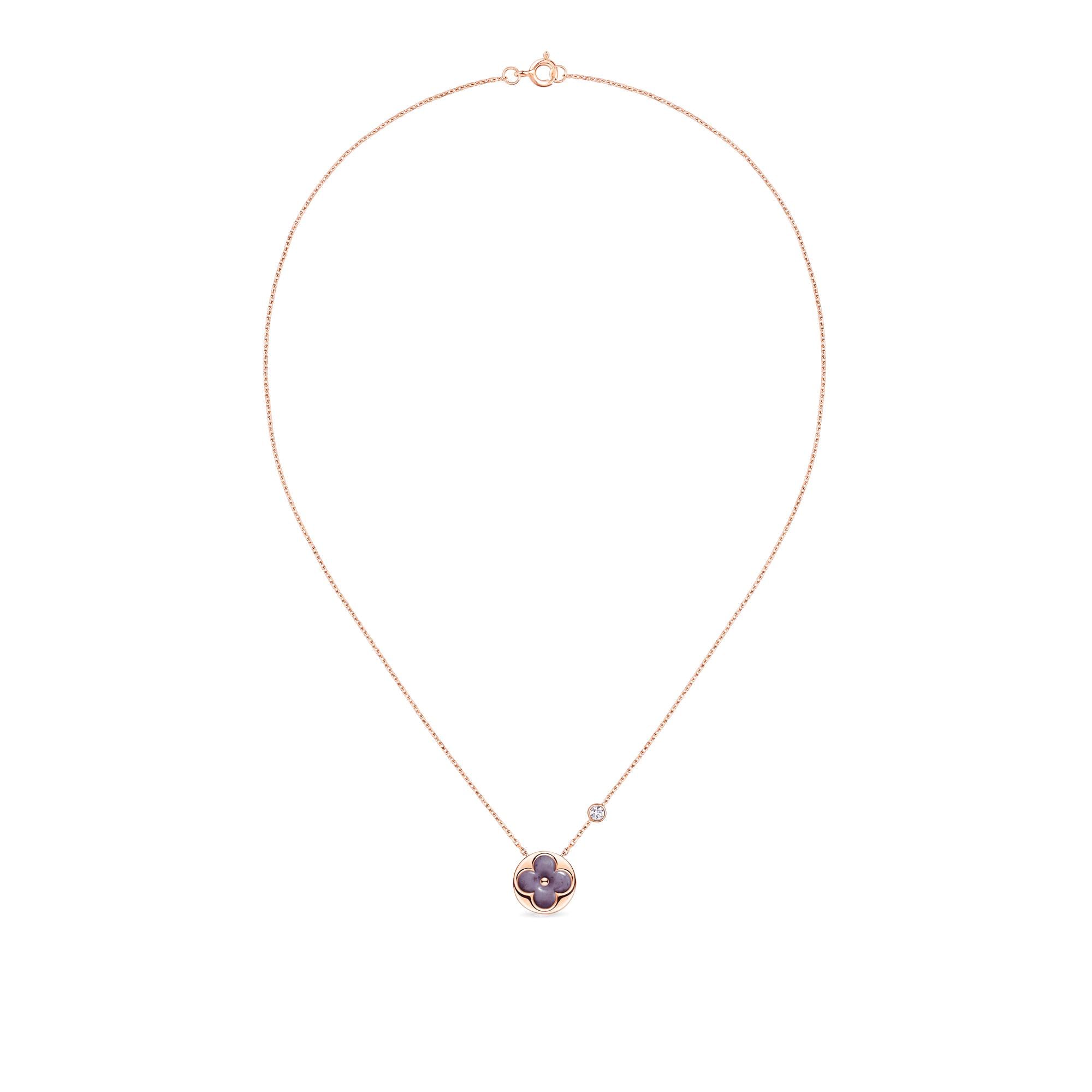 PENDENTE COLOR BLOSSOM BB SUN, ORO ROSA, GIADEITE E DIAMANTE  Gioielli Categorie Tutta la Gioielleria | LOUIS VUITTON (Zoom prodotto)