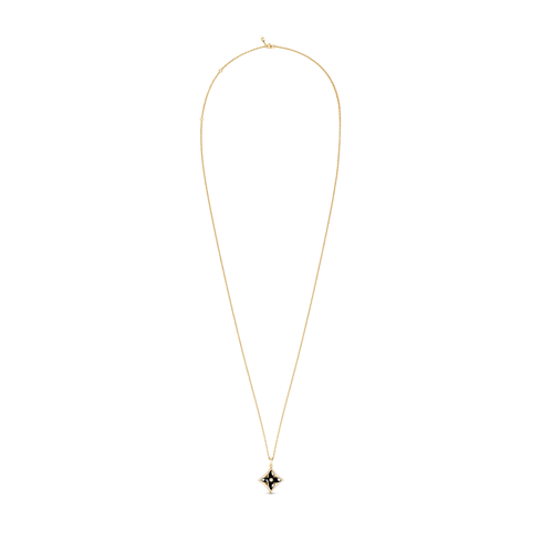 Pendente Color Blossom XL in oro giallo, onice e diamante Gioielli Categorie Collane e Ciondoli | LOUIS VUITTON (Zoom prodotto)