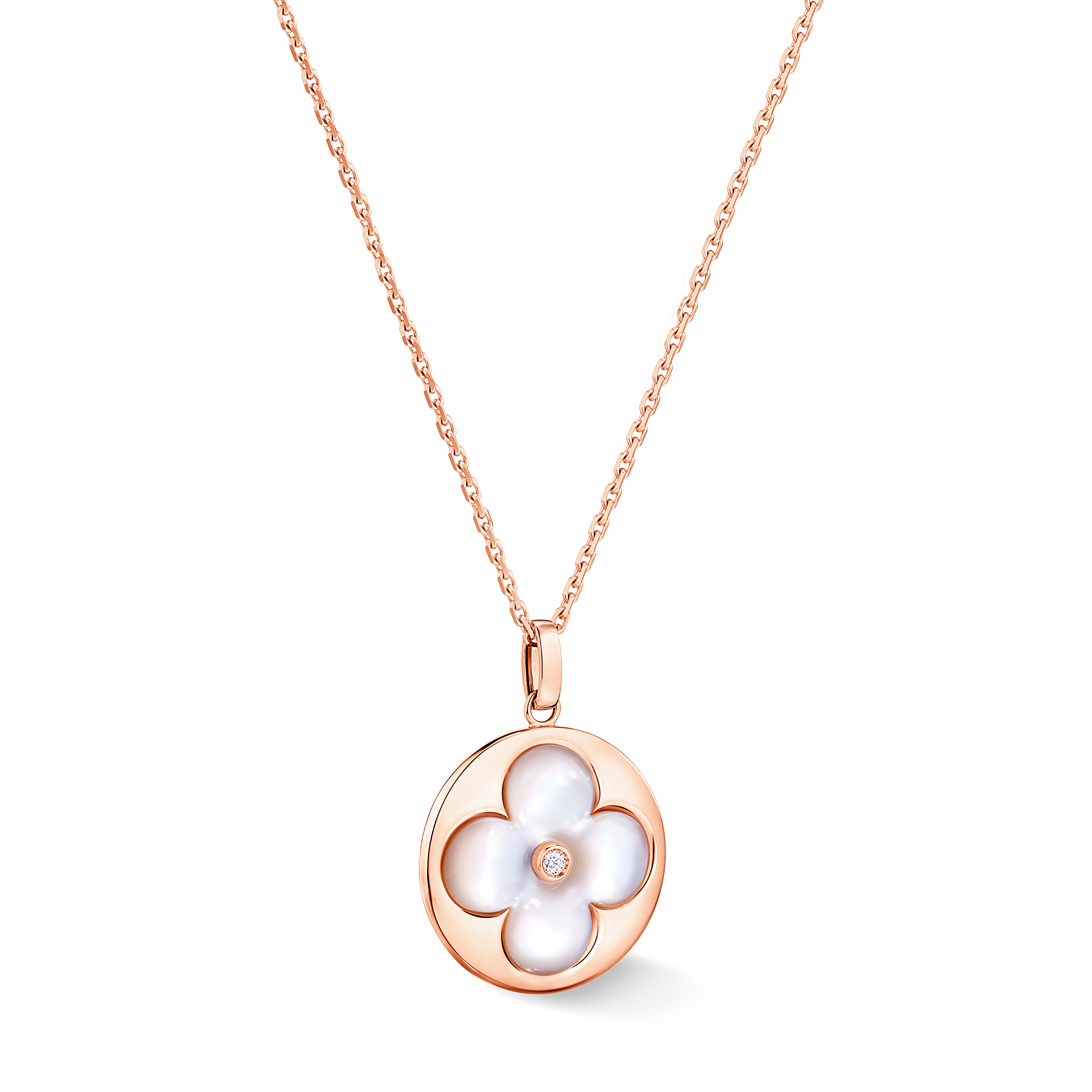 Pendente Color Blossom Xl, Oro Rosa, Madreperla color Bianco e Diamante  Gioielli Categorie Tutta la Gioielleria | LOUIS VUITTON (Zoom prodotto)