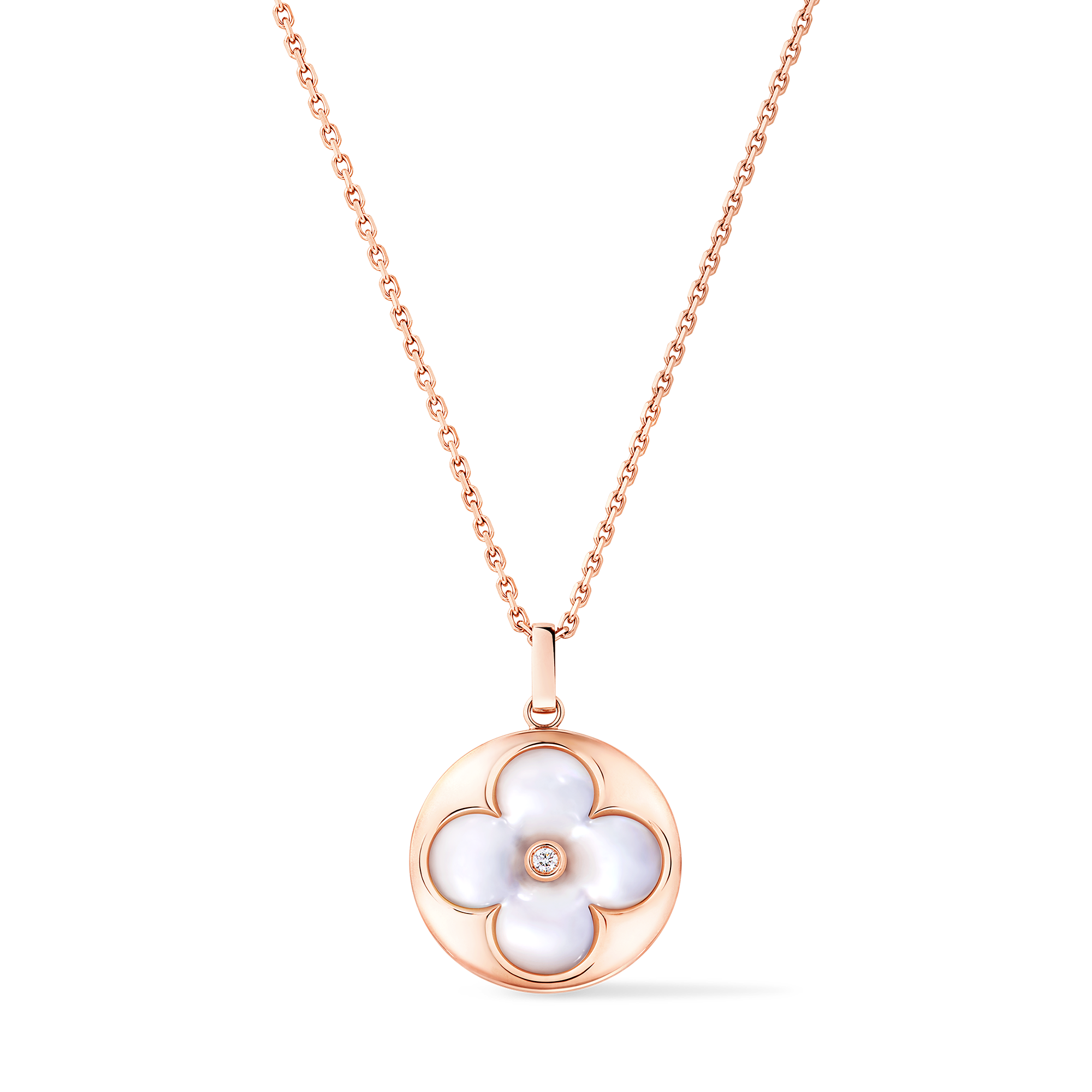 Pendente Color Blossom Xl, Oro Rosa, Madreperla color Bianco e Diamante  Gioielli Categorie Tutta la Gioielleria | LOUIS VUITTON (Zoom prodotto)