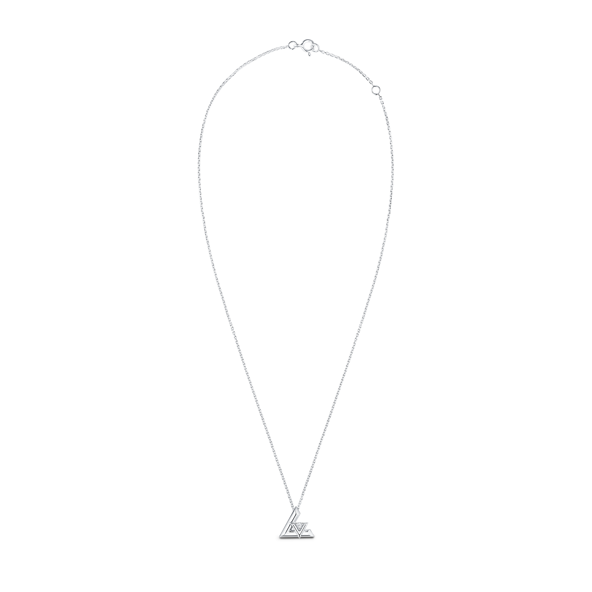 Pendente grande LV Volt One, oro bianco e diamante  Gioielli Categorie Tutta la Gioielleria | LOUIS VUITTON (Zoom prodotto)