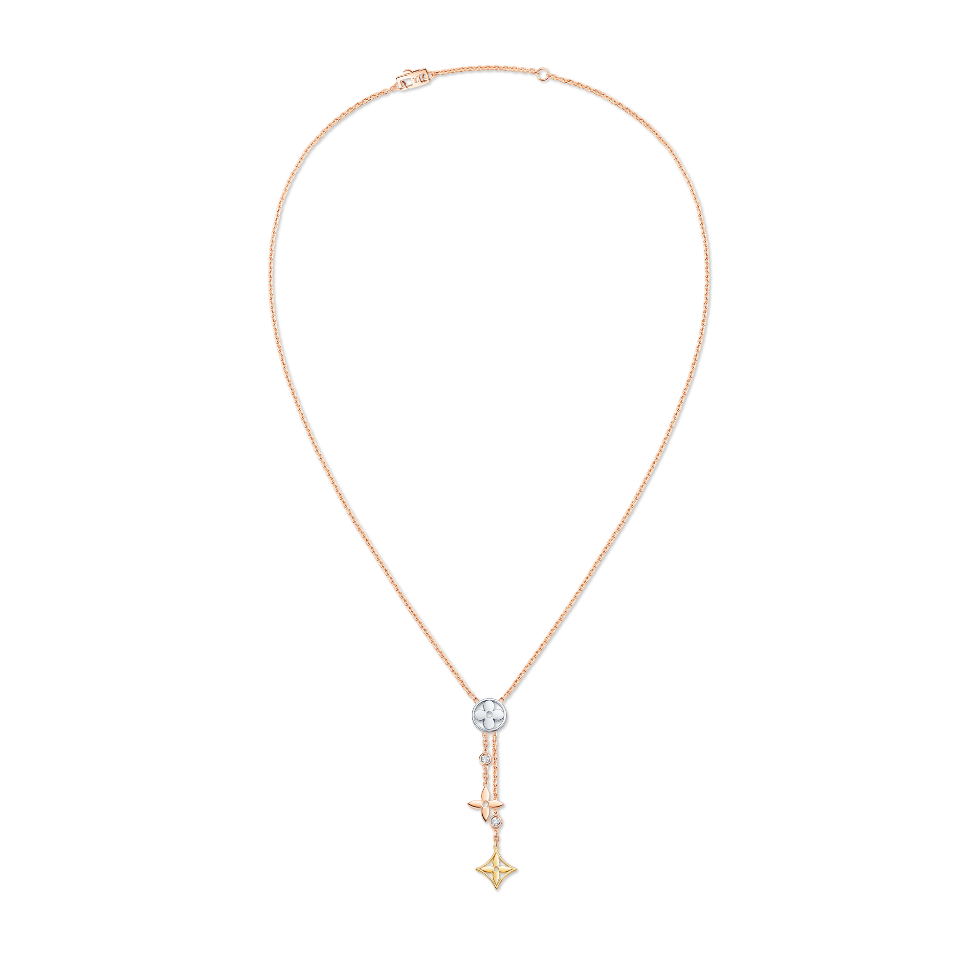 Pendente Idylle Blossom, 3 Sfumature Di Oro E Diamanti  Gioielli Categorie Tutta la Gioielleria | LOUIS VUITTON (Zoom prodotto)