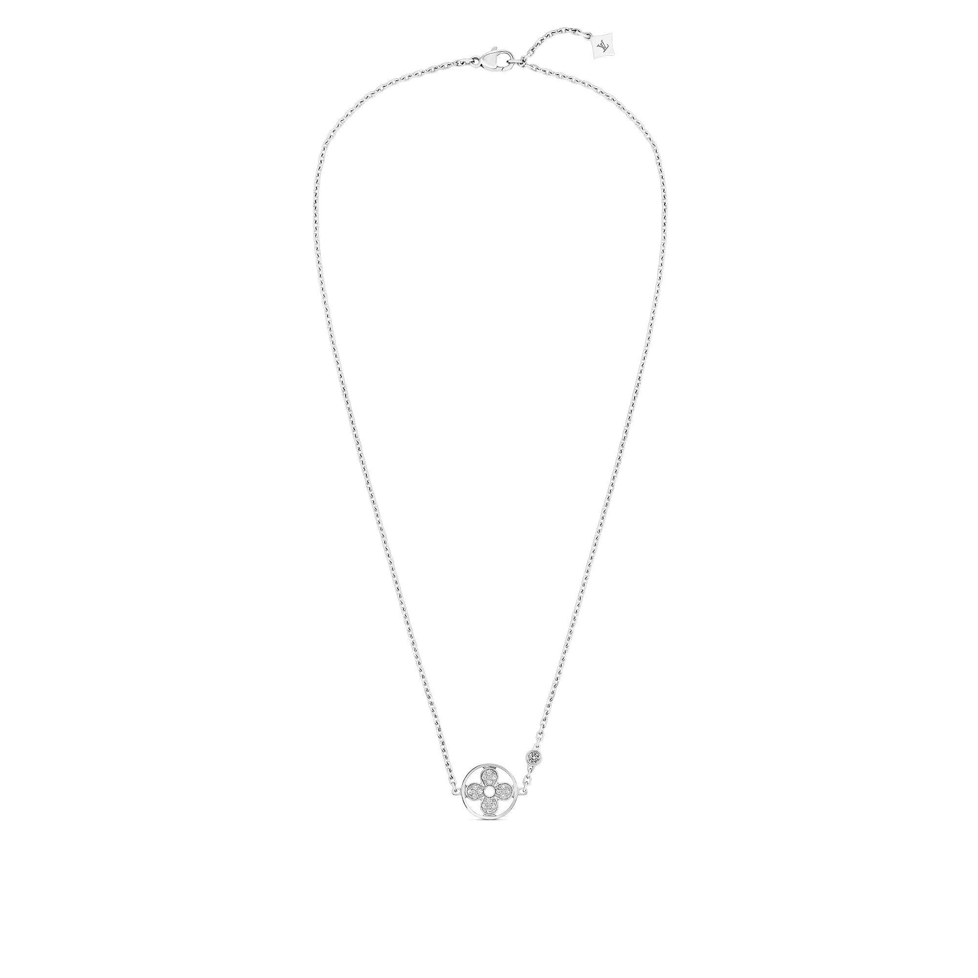Pendente Idylle Blossom, oro bianco e diamanti  Gioielli Categorie Collane e Ciondoli | LOUIS VUITTON (Zoom prodotto)