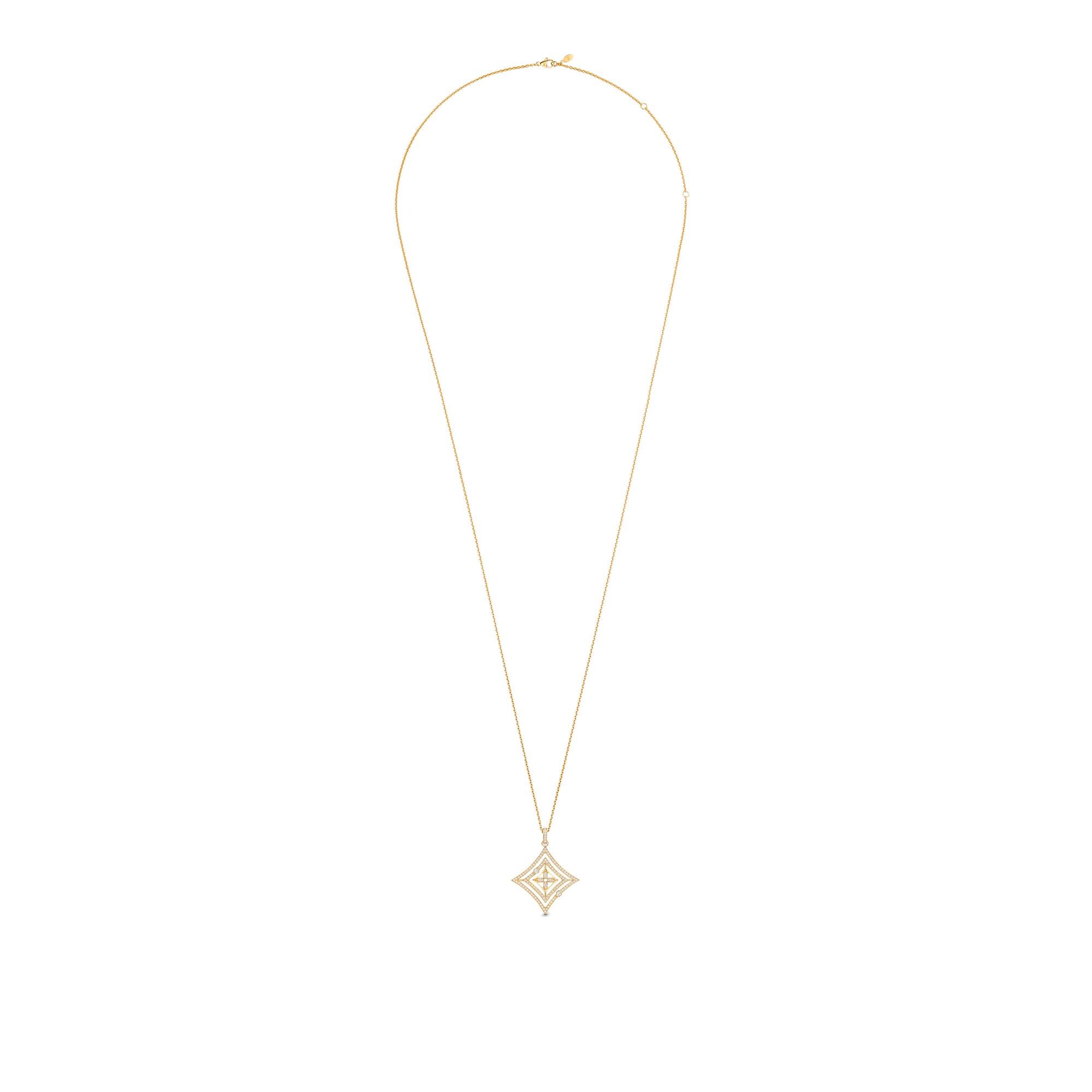 Pendente Idylle Blossom, oro giallo e diamanti  Gioielli Categorie Tutta la Gioielleria | LOUIS VUITTON (Zoom prodotto)