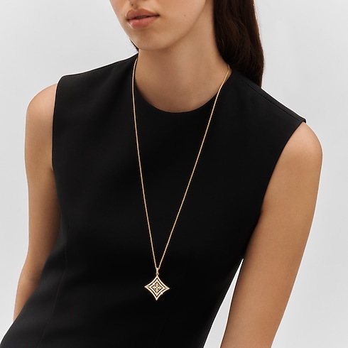 Pendente Idylle Blossom, oro giallo e diamanti Gioielli Categorie Tutta la Gioielleria | LOUIS VUITTON (Zoom prodotto)