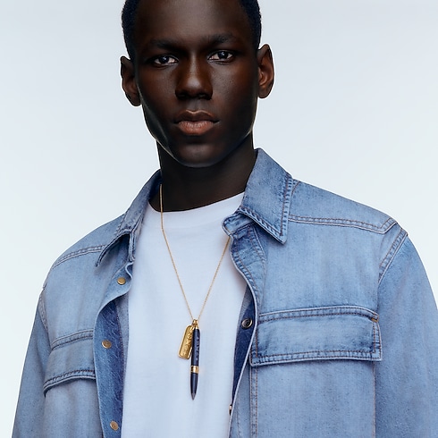 Pendente Les Gastons Vuitton Designer, oro giallo e titanio Les Extraordinaires Gioielli Collane e Ciondoli | LOUIS VUITTON (Zoom prodotto)