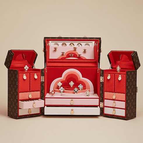 Pendente Vivienne Panda, oro bianco, oro giallo, onice, smalto e diamanti Gioielli Categorie Tutta la Gioielleria | LOUIS VUITTON (Zoom prodotto)