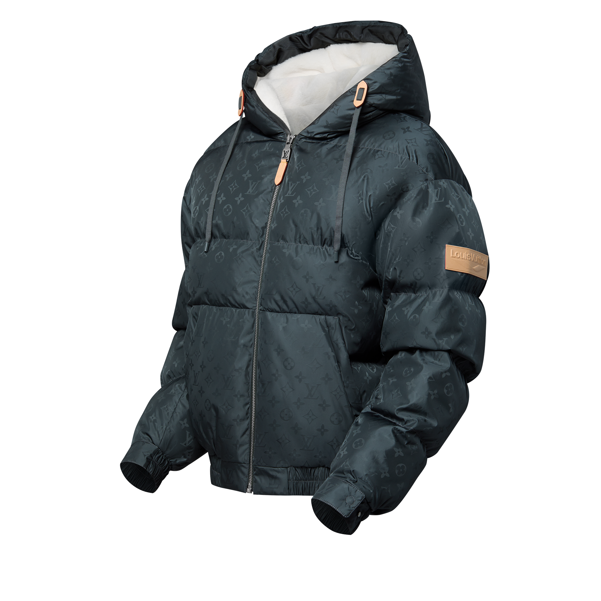 Piumino con motivo Monogram  Uomo Abbigliamento Capispalla e Cappotti | LOUIS VUITTON (Zoom prodotto)