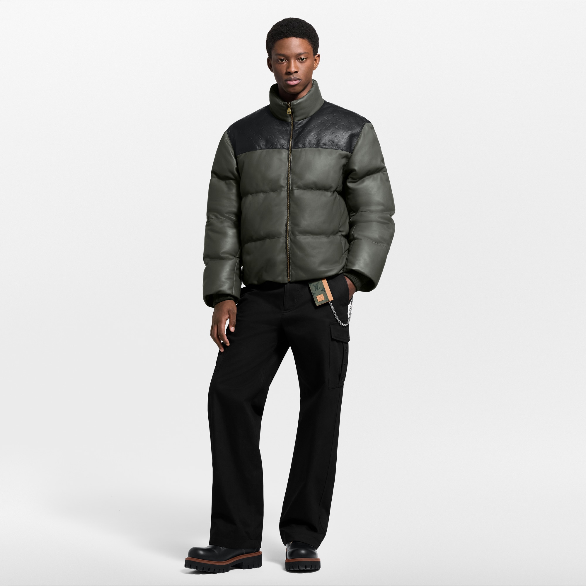 Piumino in pelle  Uomo Abbigliamento Capispalla e Cappotti | LOUIS VUITTON (Zoom prodotto)