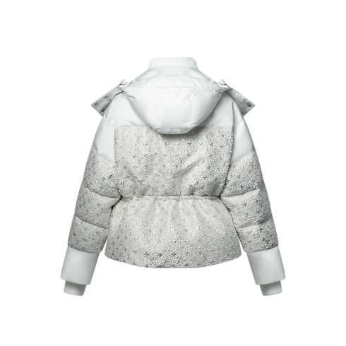 Piumino in tweed con motivo Monogram Donna Abbigliamento Cappotti e Giacche | LOUIS VUITTON (Zoom prodotto)