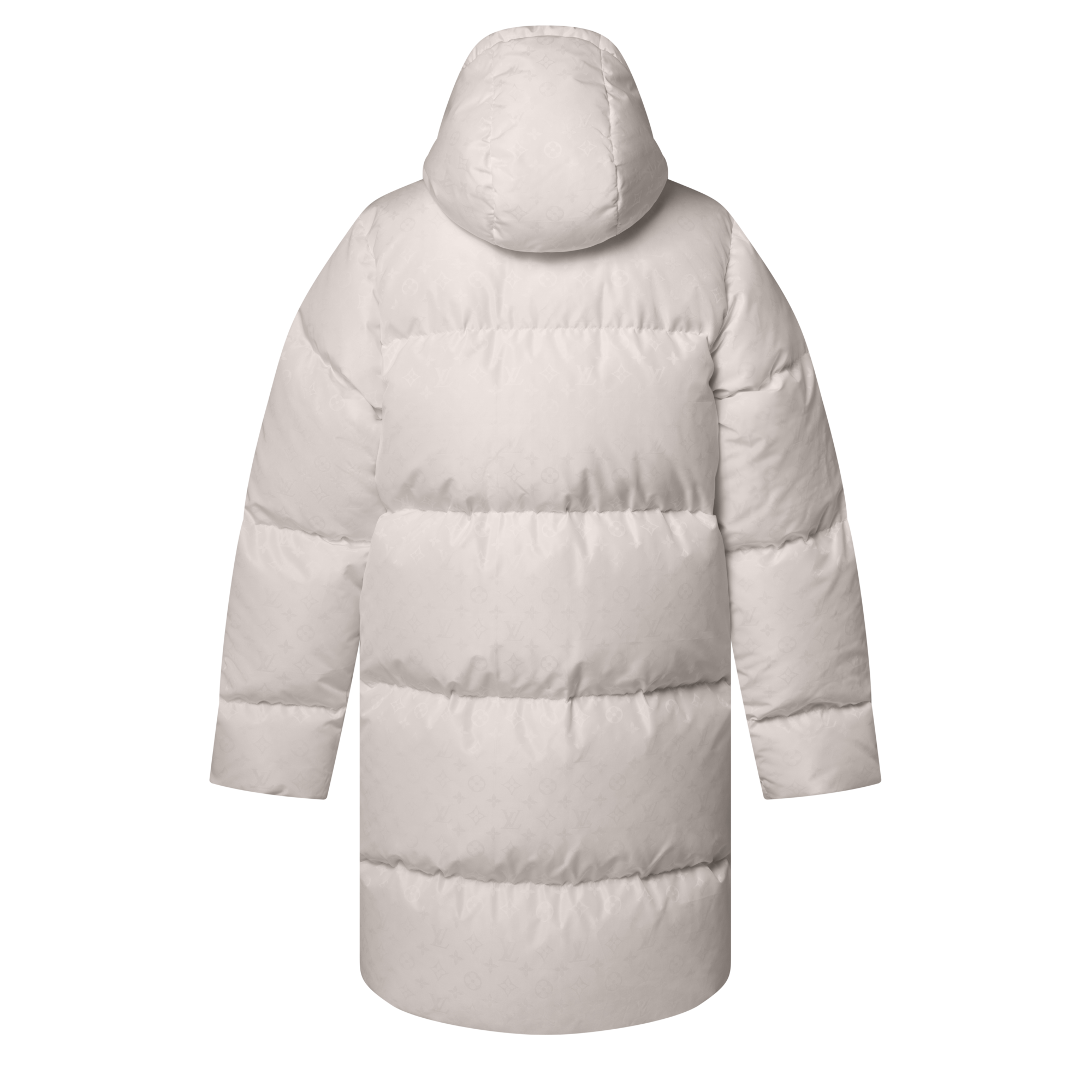 Piumino lungo con motivo Monogram  Donna Abbigliamento Cappotti e Giacche | LOUIS VUITTON (Zoom prodotto)