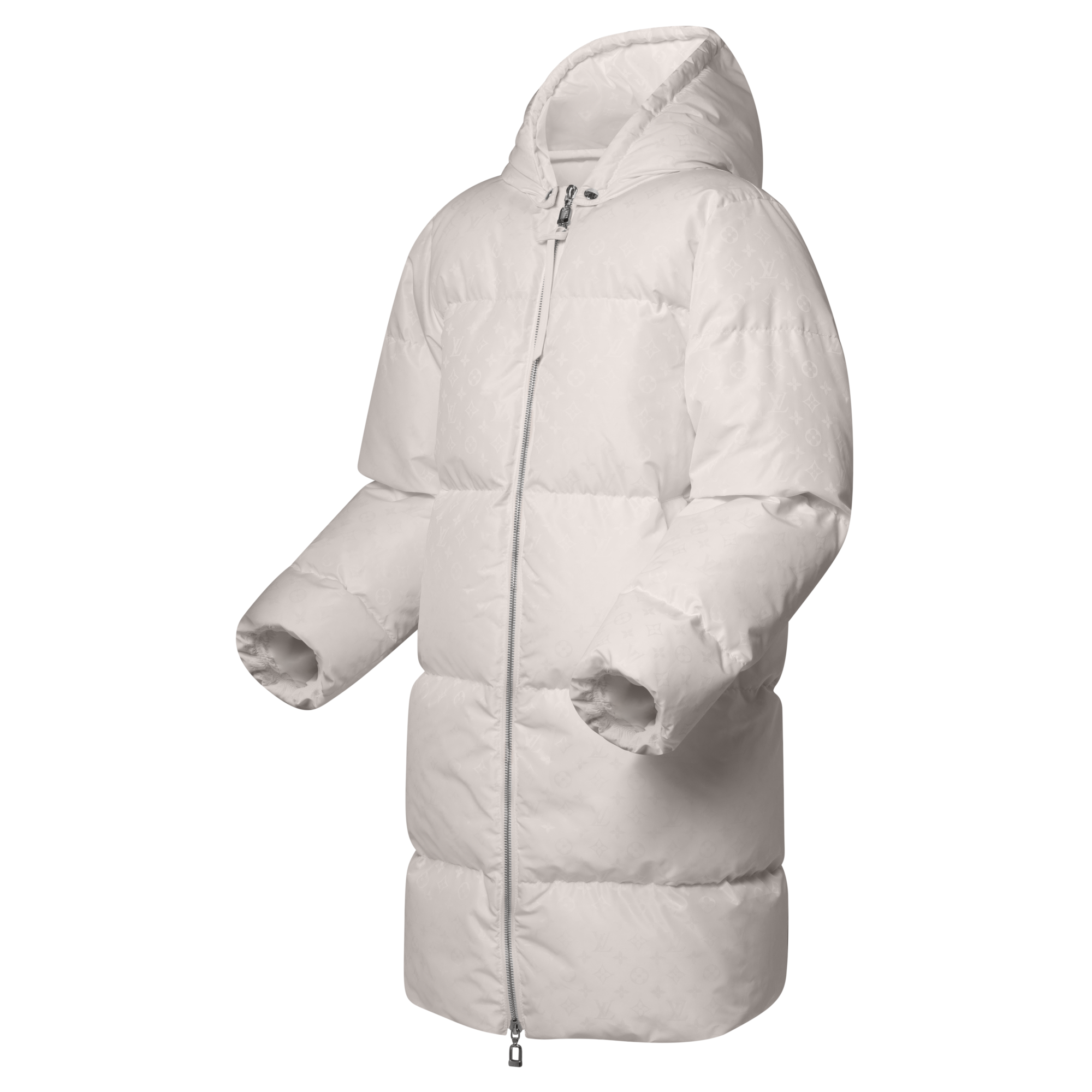 Piumino lungo con motivo Monogram  Donna Abbigliamento Cappotti e Giacche | LOUIS VUITTON (Zoom prodotto)