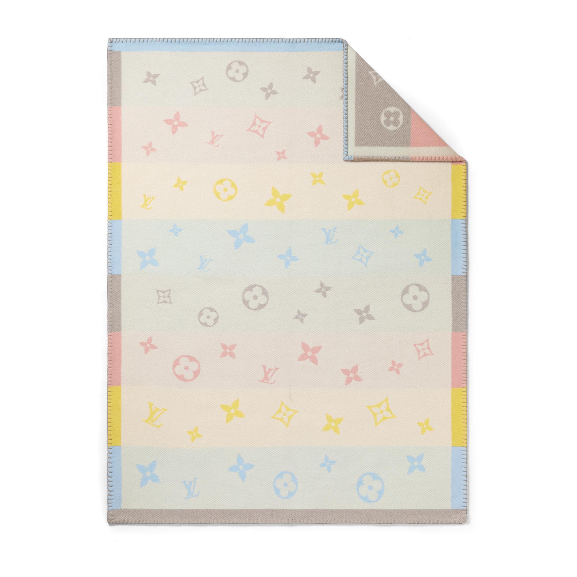 Plaid con motivo Meli-Melo S00 Regali Regali per Bambini } | LOUIS VUITTON (Zoom prodotto)