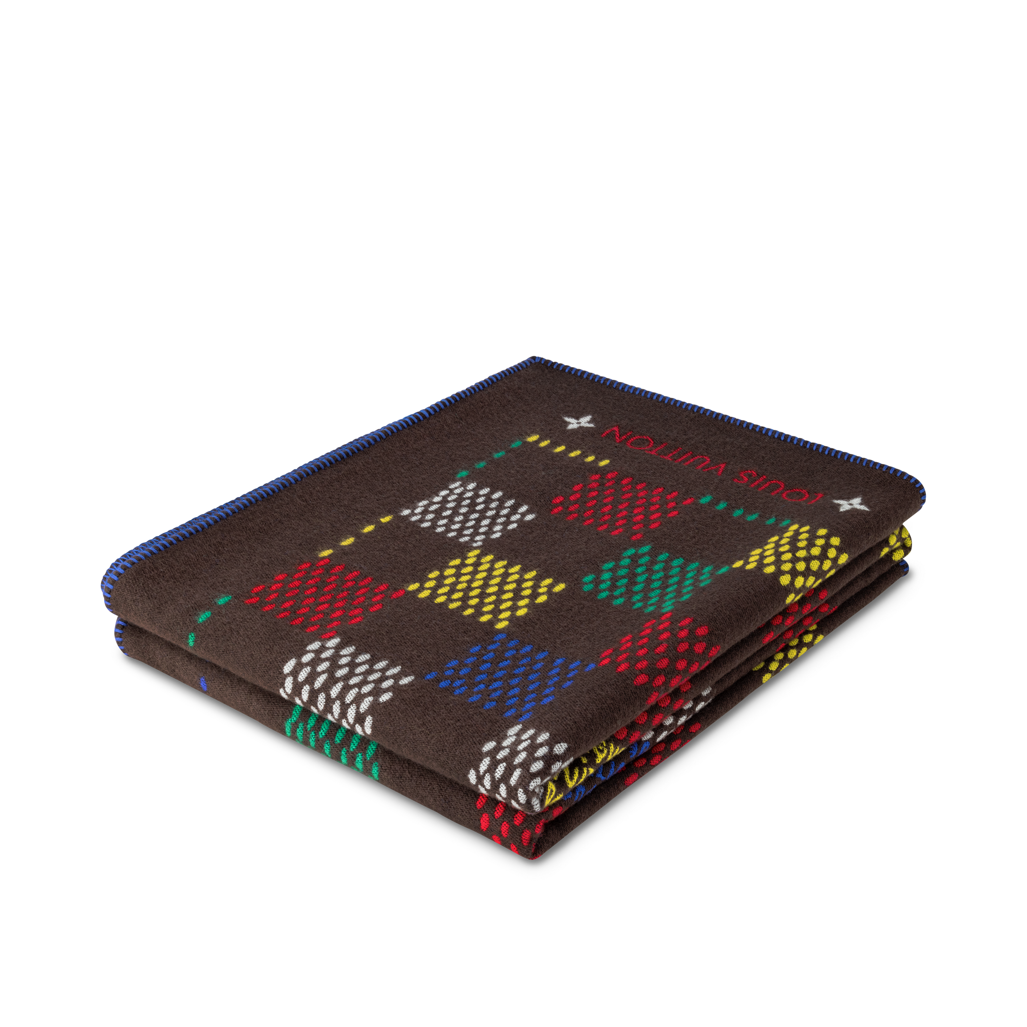 Plaid LV Vers Damier S00 Uomo Accessori Accessori per la Casa | LOUIS VUITTON (Zoom prodotto)