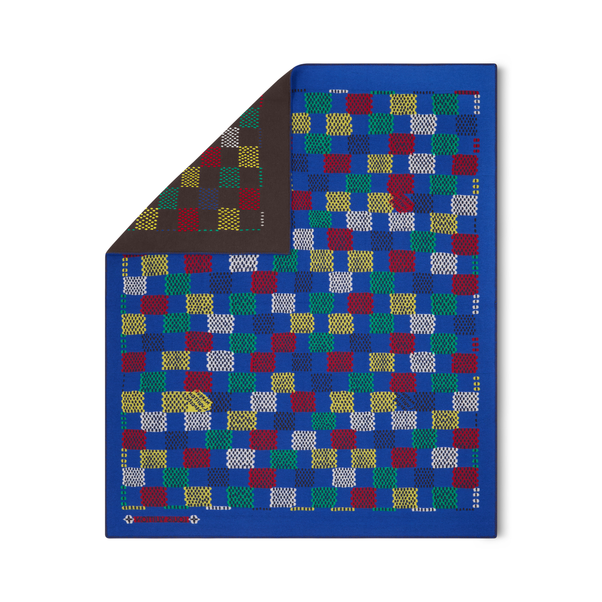 Plaid LV Vers Damier S00 Uomo Accessori Accessori per la Casa | LOUIS VUITTON (Zoom prodotto)